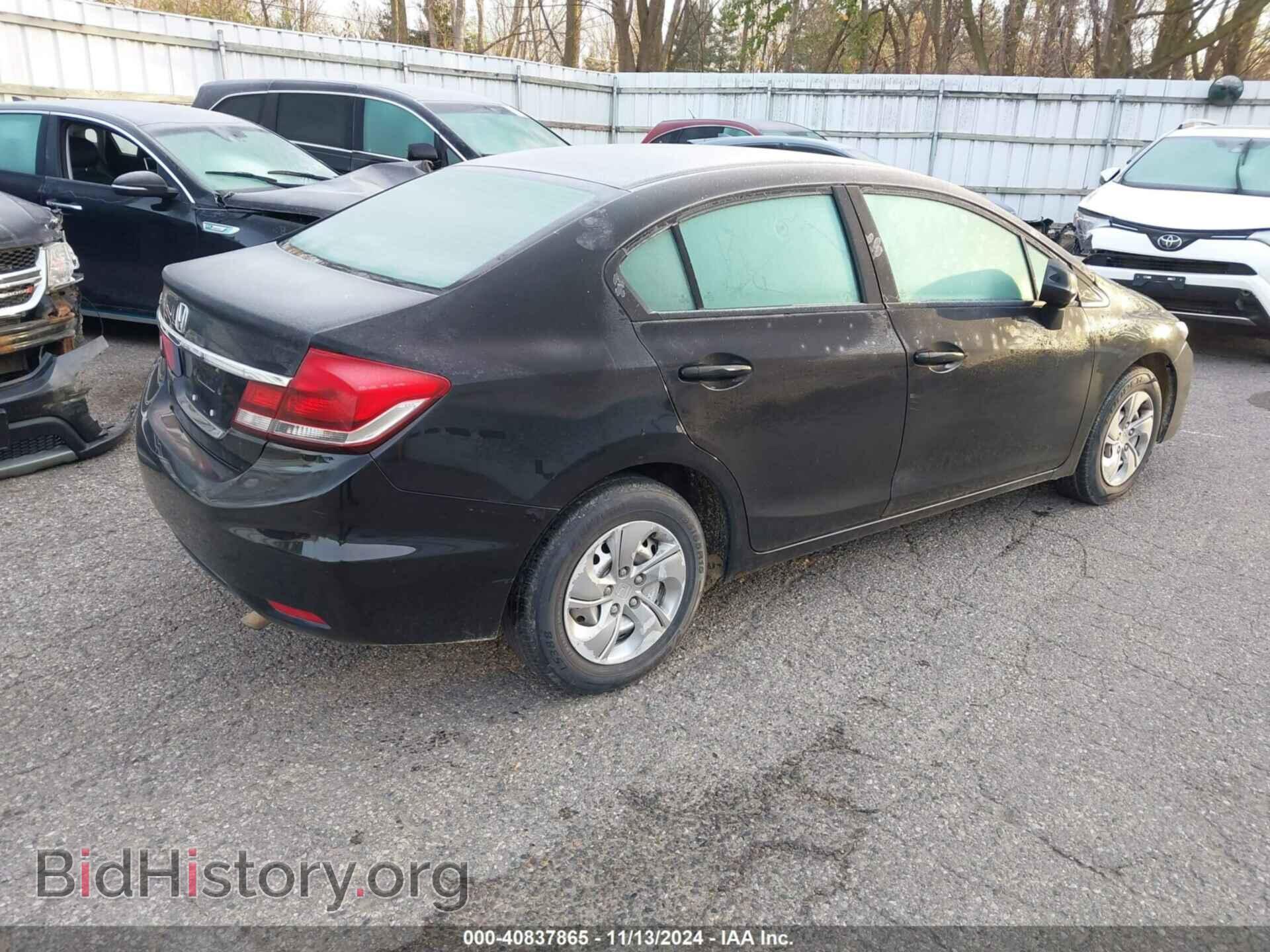 2013 HONDA CIVIC - VIN: 19XFB2F50DE000418 - Фото 4