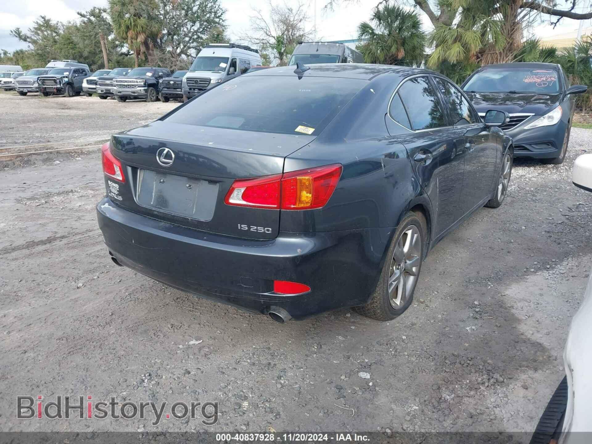 2010 LEXUS IS 250 - VIN: JTHBF5C24A5110568 - Фото 4