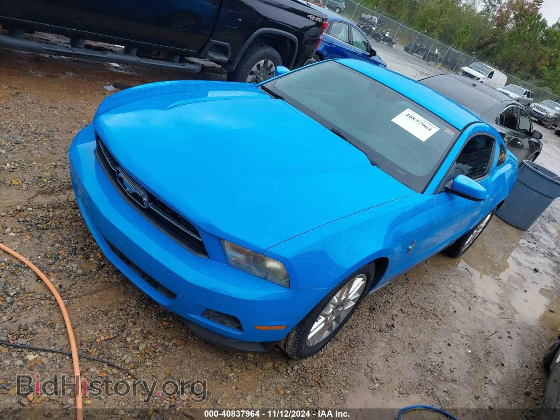 2012 FORD MUSTANG - VIN: 1ZVBP8AM2C5263082 - Фото 2
