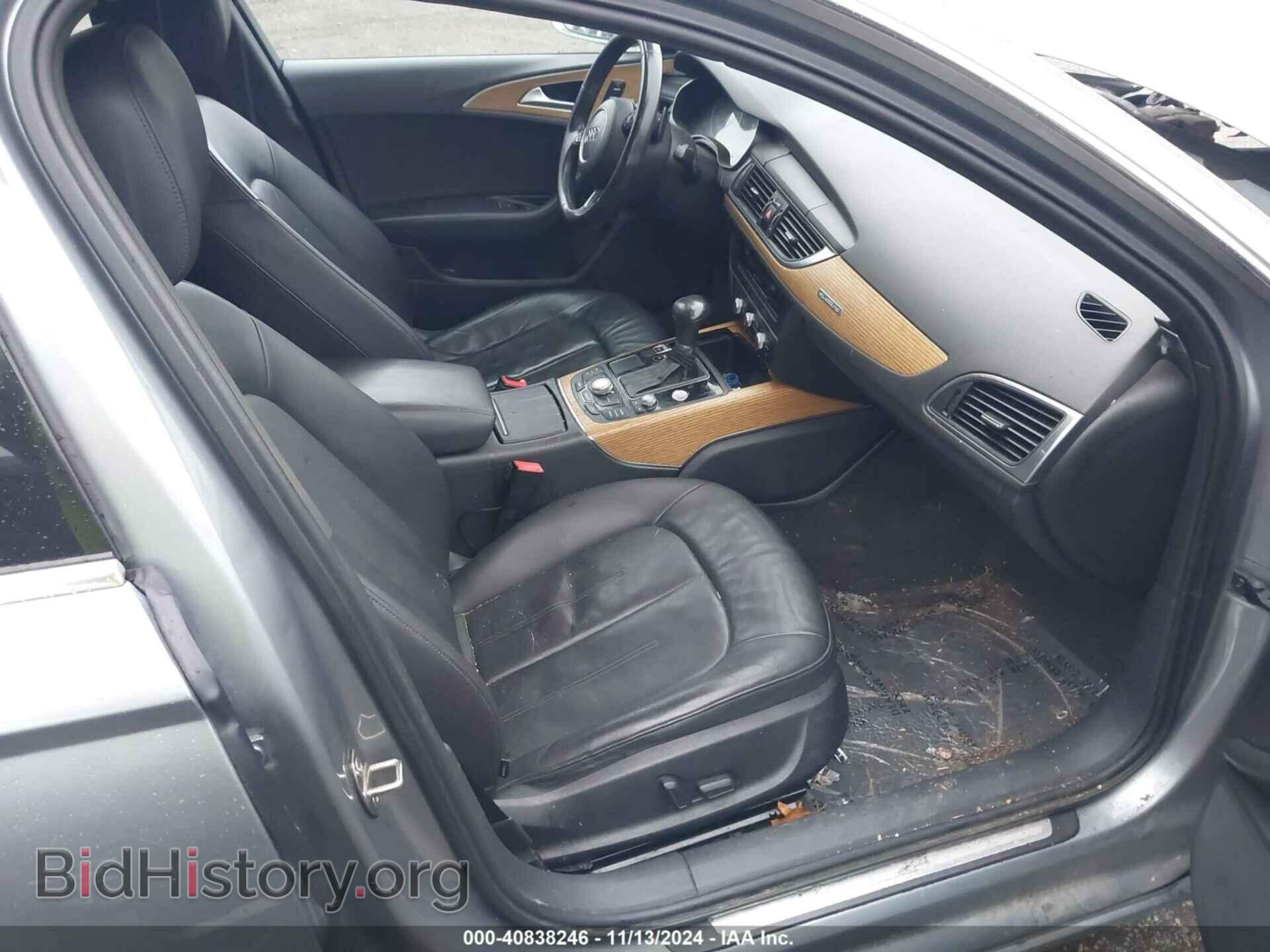 2013 AUDI A6 - VIN: WAUGFAFC5DN080096 - Фото 5