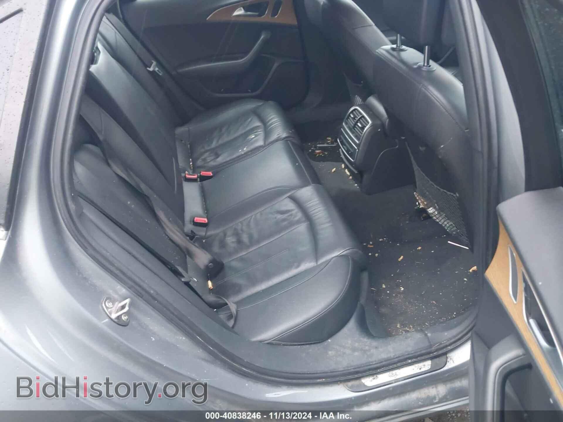 2013 AUDI A6 - VIN: WAUGFAFC5DN080096 - Фото 8