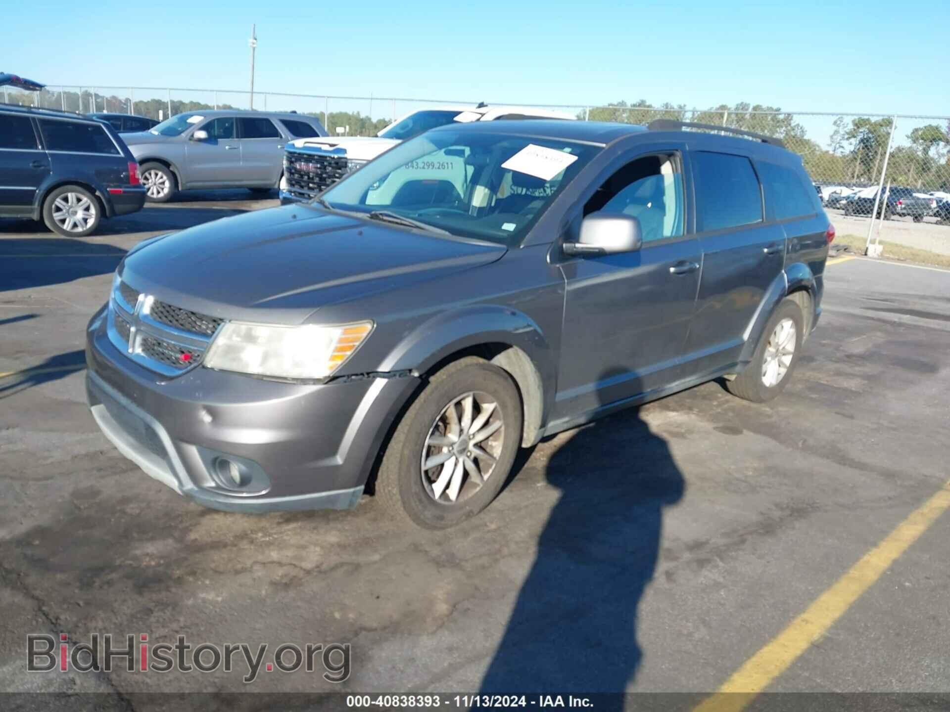 2013 DODGE JOURNEY - VIN: 3C4PDCBB7DT721850 - Фото 2