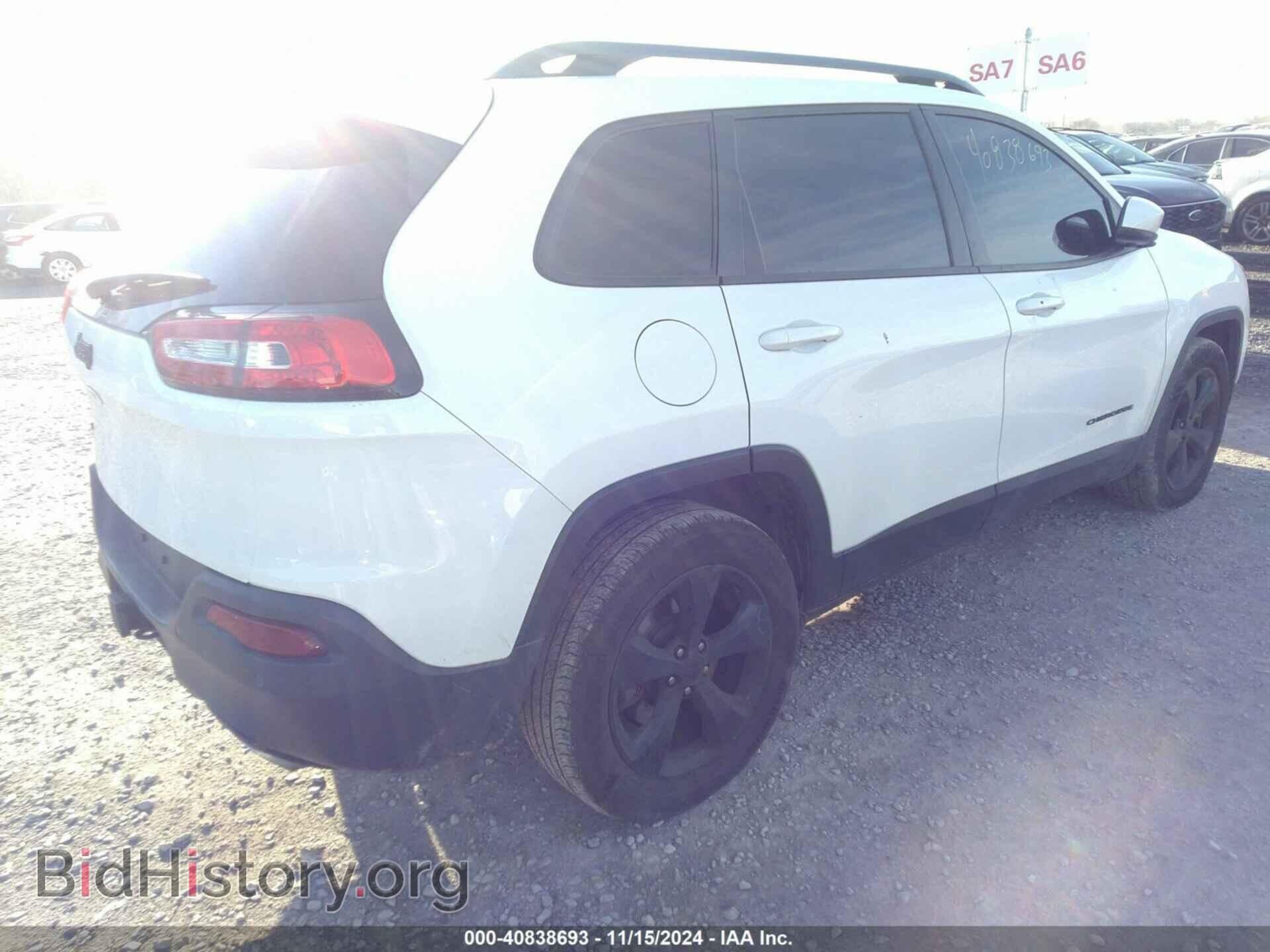 2016 JEEP CHEROKEE - VIN: 1C4PJMCS3GW166326 - Фото 4