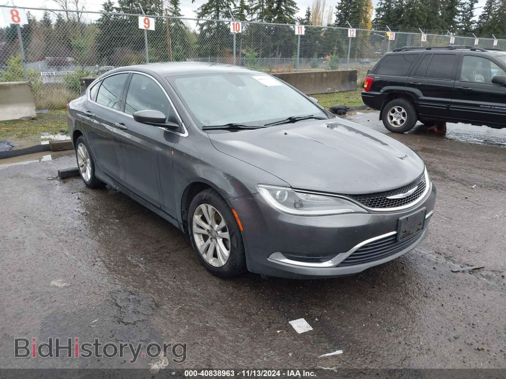 Фотография 1C3CCCAB6GN101230 - CHRYSLER 200 2016