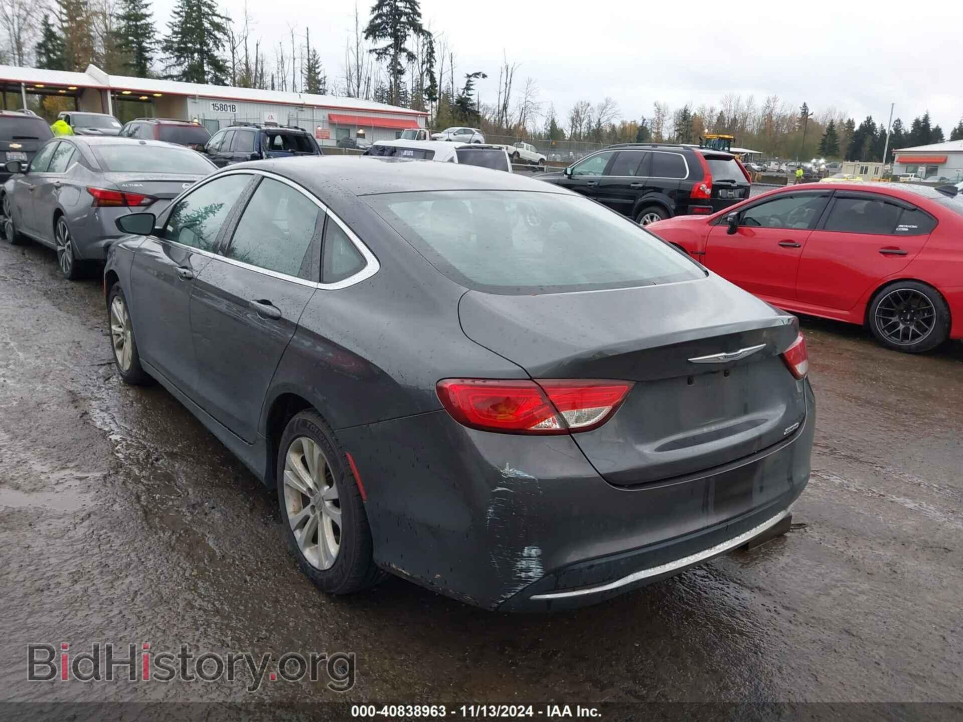 2016 CHRYSLER 200 - VIN: 1C3CCCAB6GN101230 - Фото 3