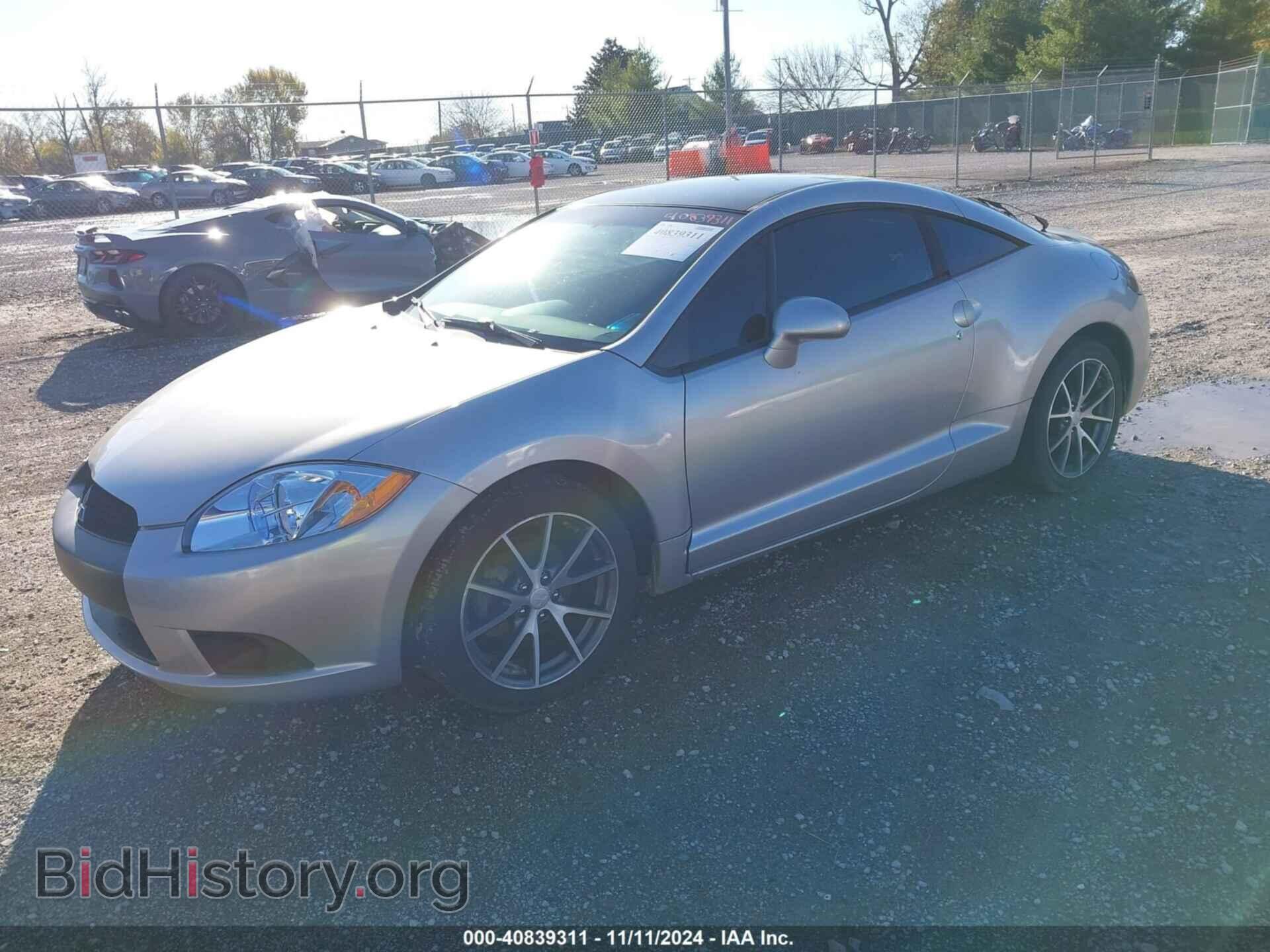 2012 MITSUBISHI ECLIPSE - VIN: 4A31K5DF3CE008172 - Photo 2