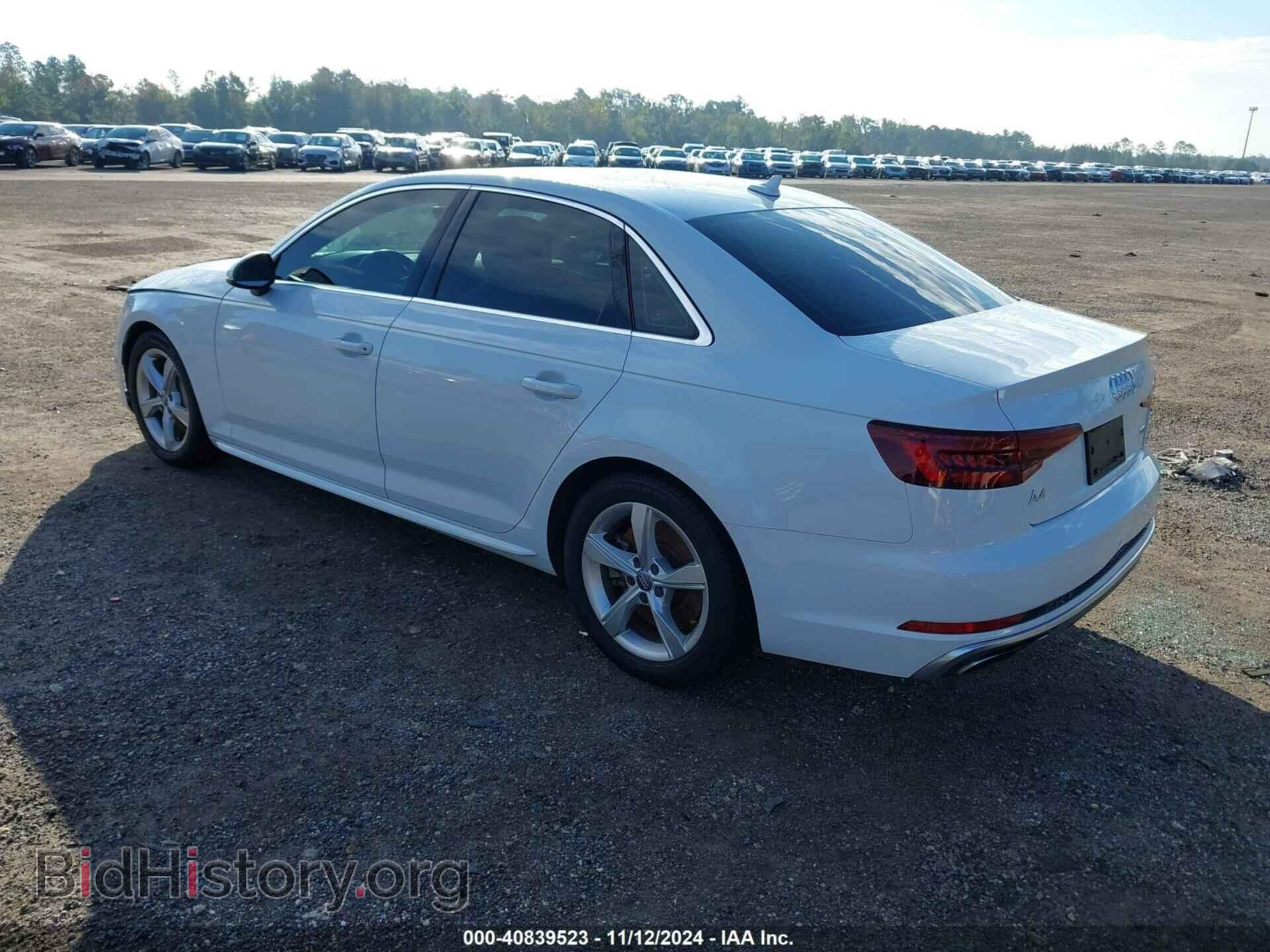 2019 AUDI A4 - VIN: WAUDNAF40KA096953 - Фото 3