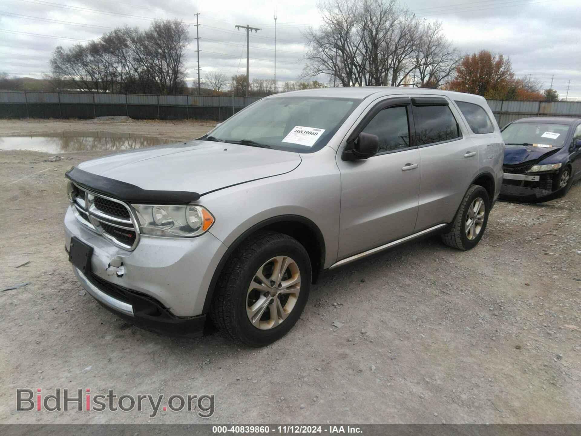 2012 DODGE DURANGO - VIN: 1C4RDJAG1CC301778 - Фото 2