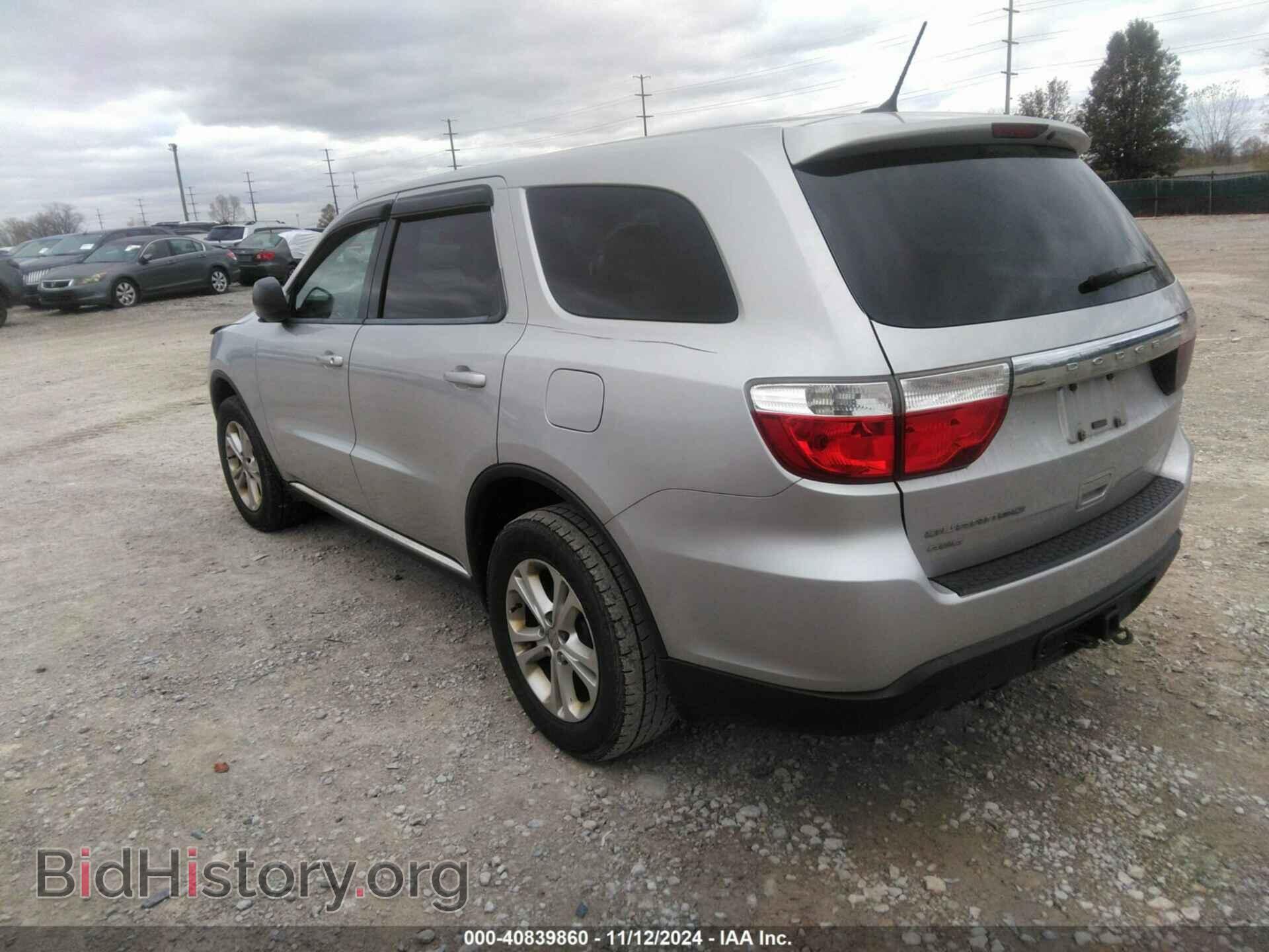 2012 DODGE DURANGO - VIN: 1C4RDJAG1CC301778 - Фото 3