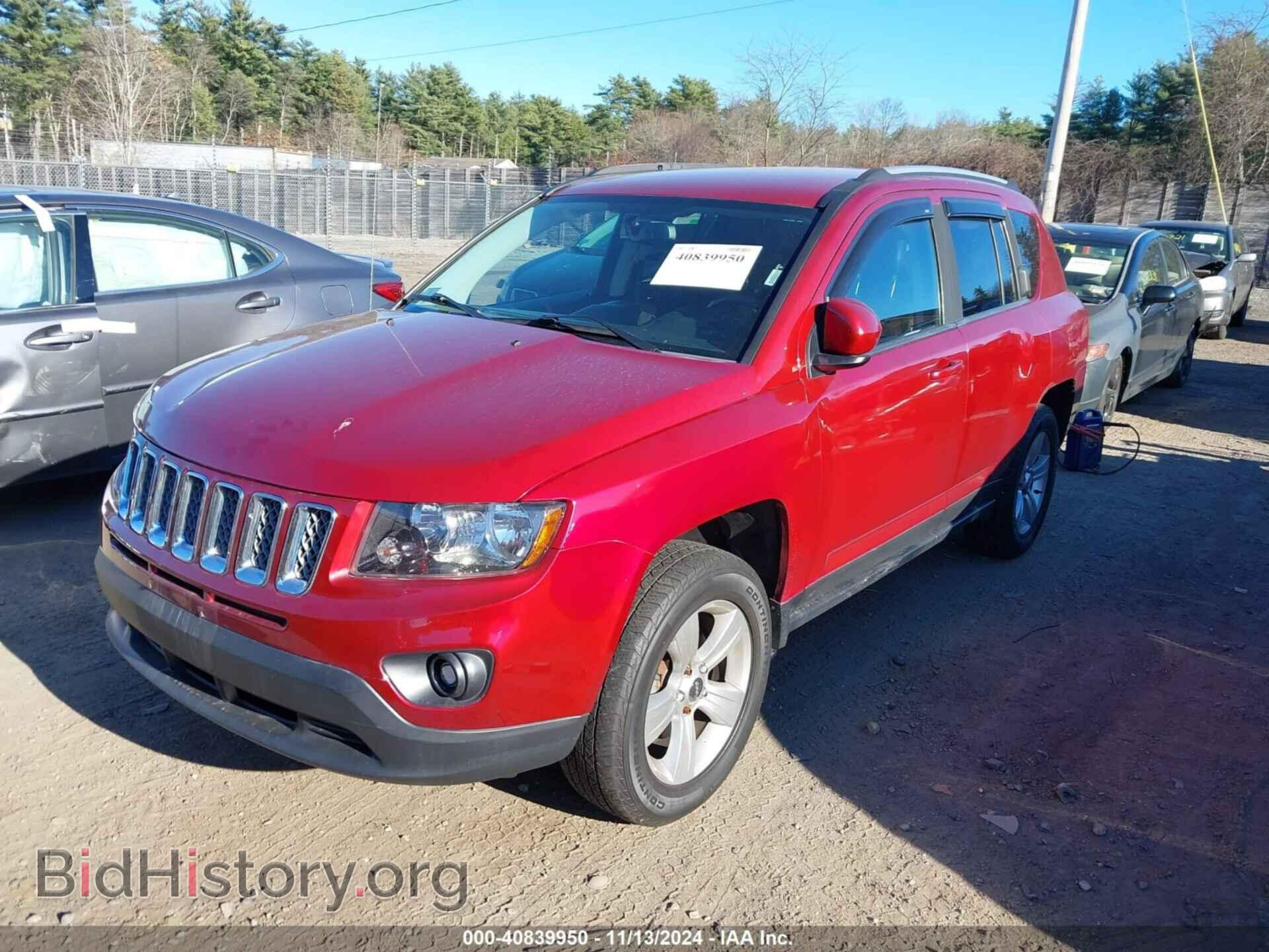 2016 JEEP COMPASS - VIN: 1C4NJDEB2GD758610 - Фото 2