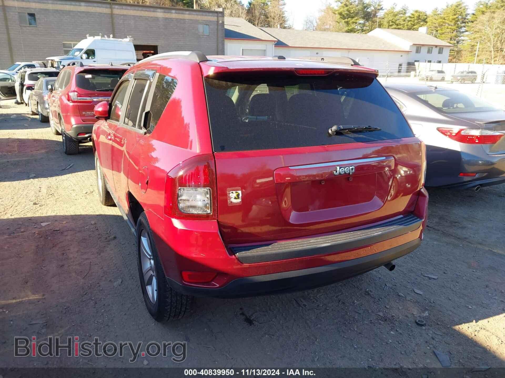 2016 JEEP COMPASS - VIN: 1C4NJDEB2GD758610 - Фото 3