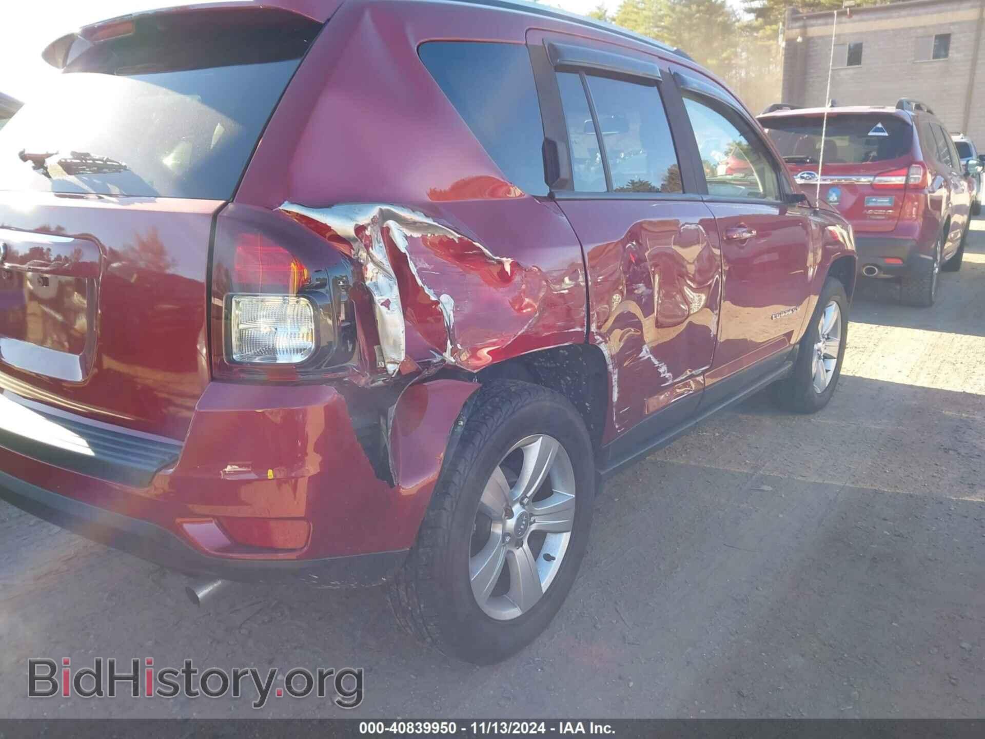 2016 JEEP COMPASS - VIN: 1C4NJDEB2GD758610 - Фото 6