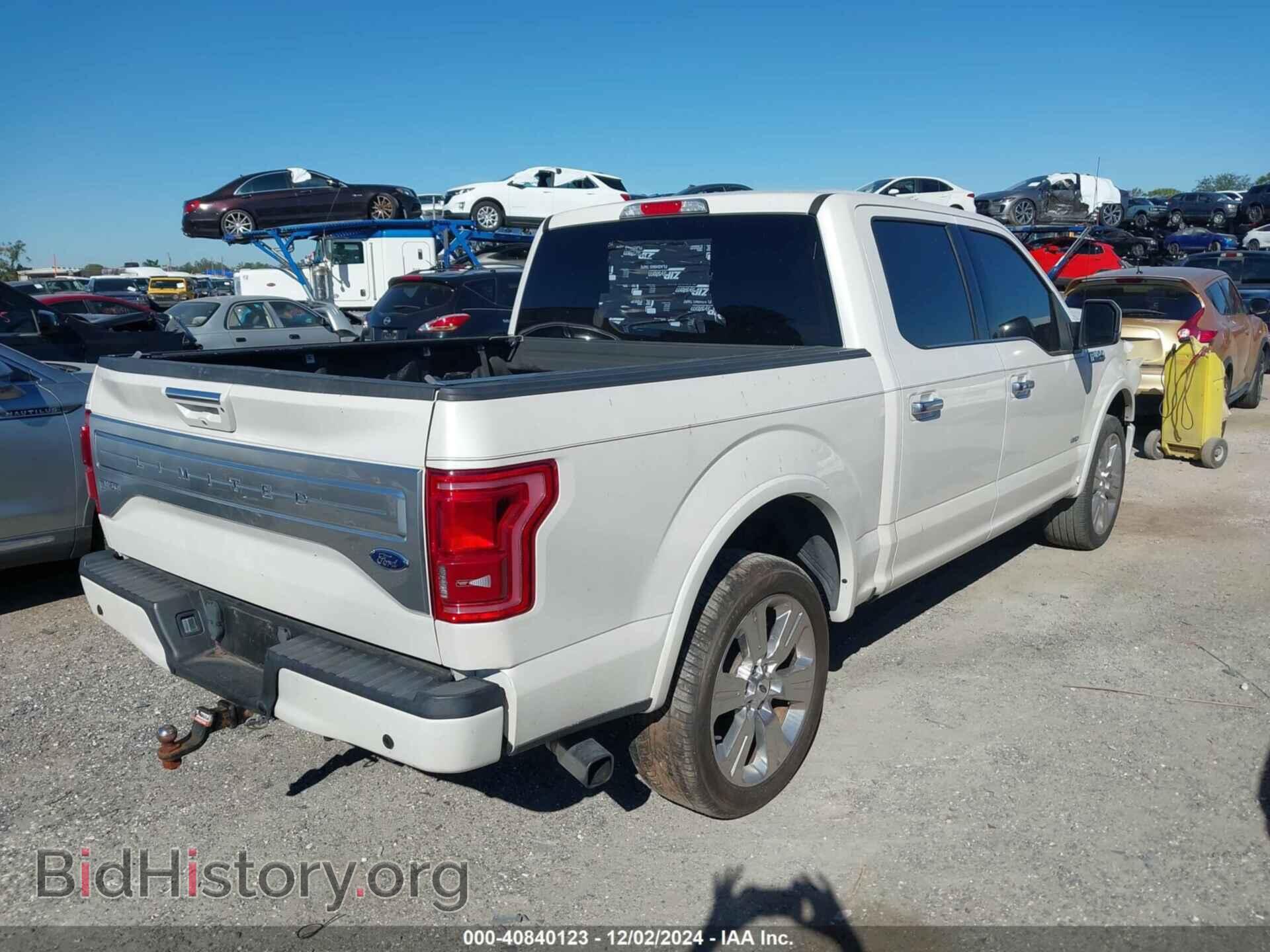 2016 FORD F-150 - VIN: 1FTEW1EGXGFD37203 - Фото 4