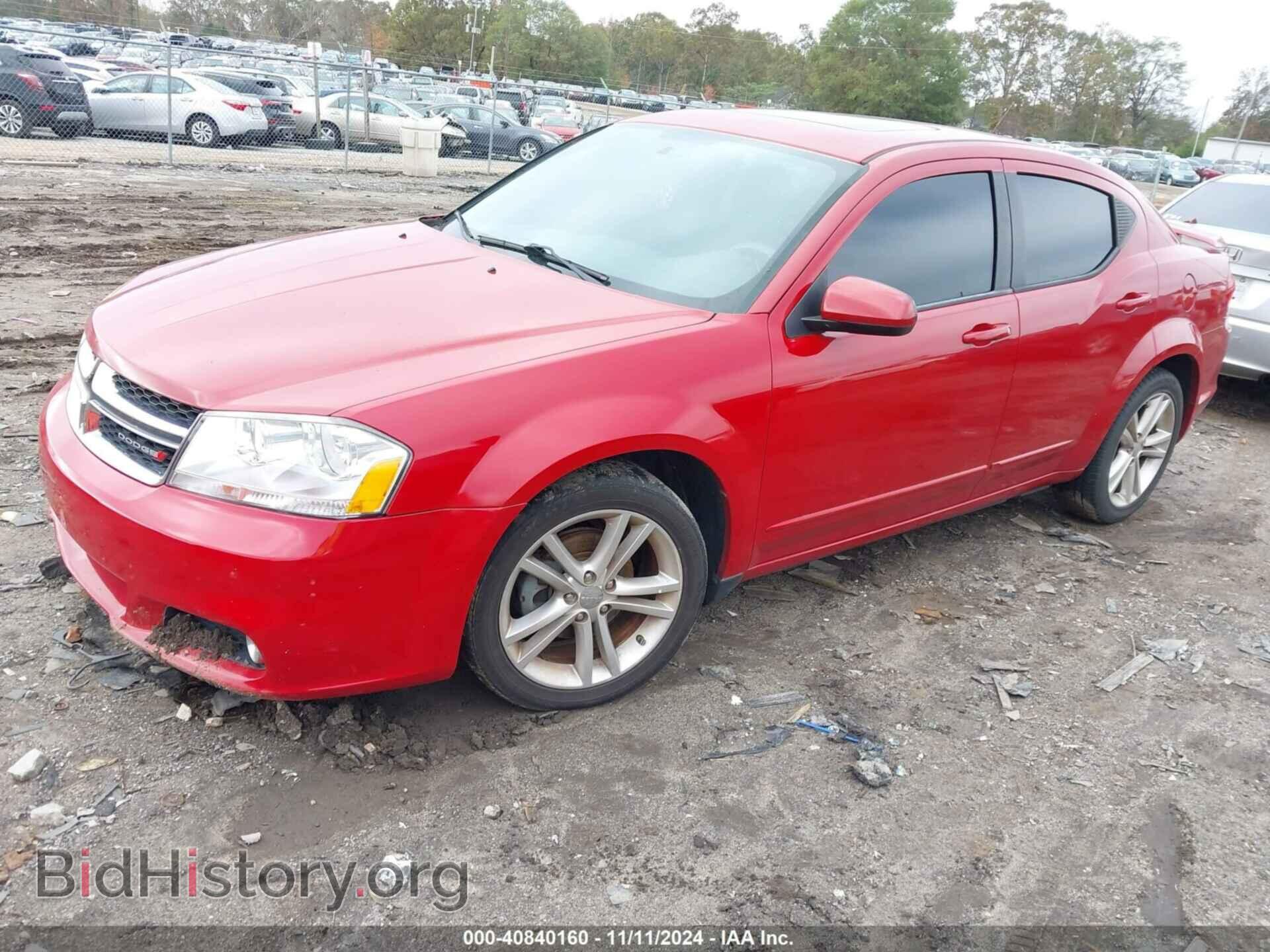 2012 DODGE AVENGER - VIN: 1C3CDZEG3CN309873 - Фото 2