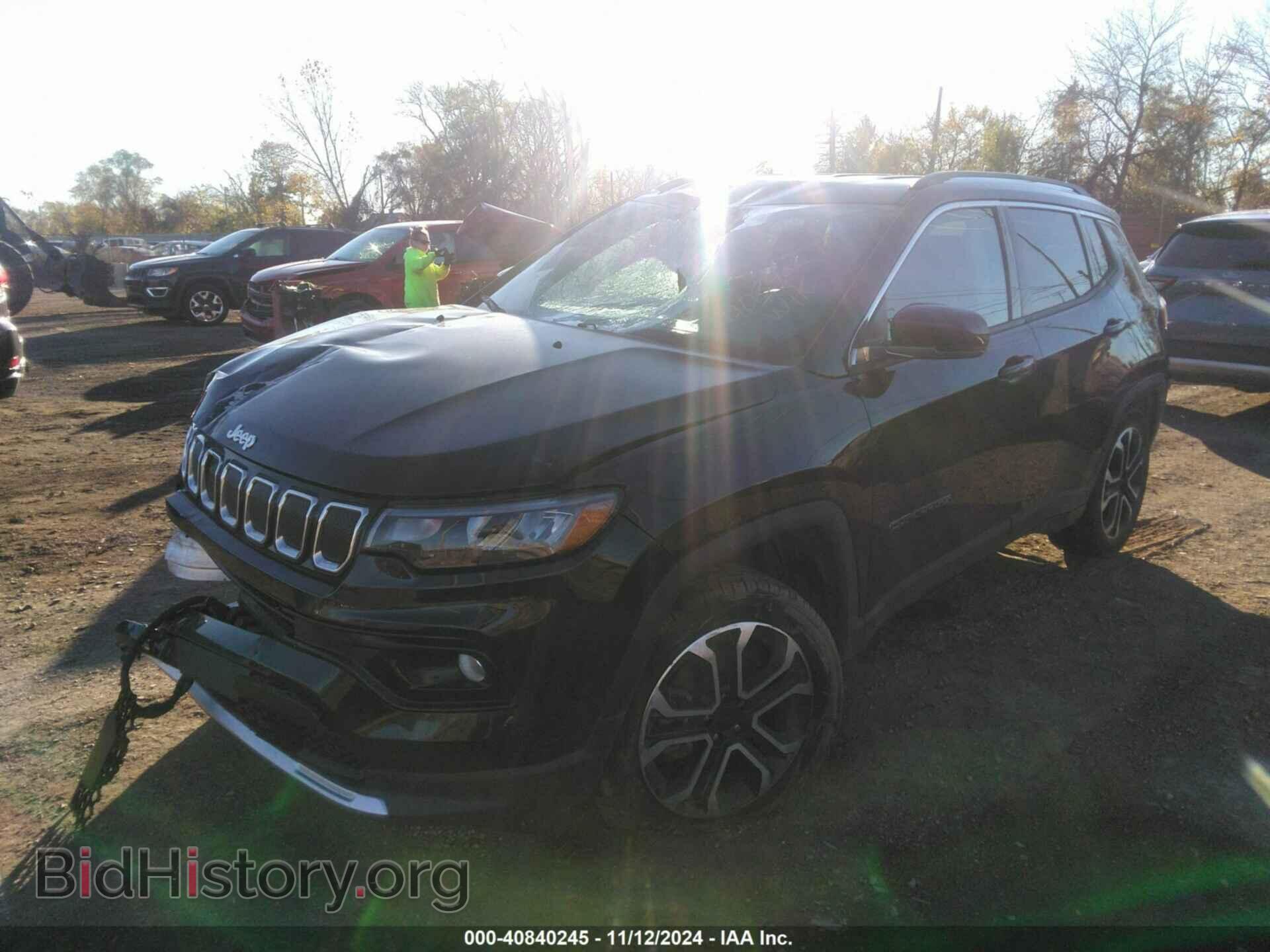 2022 JEEP COMPASS - VIN: 3C4NJDCB9NT155521 - Фото 2