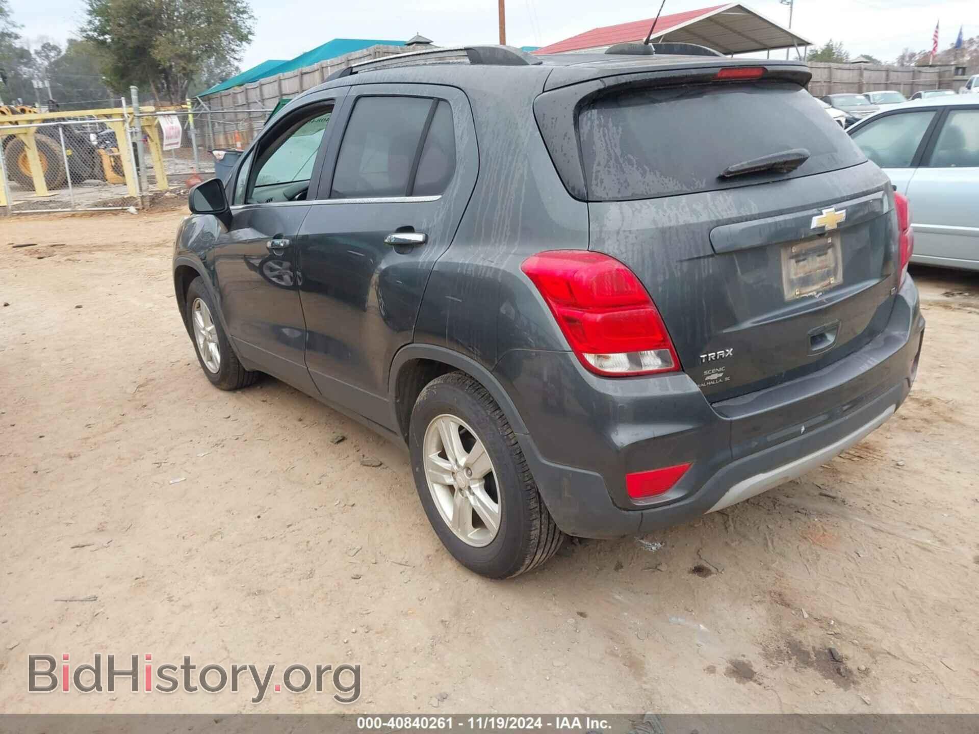 2019 CHEVROLET TRAX - VIN: 3GNCJLSB6KL282989 - Фото 3