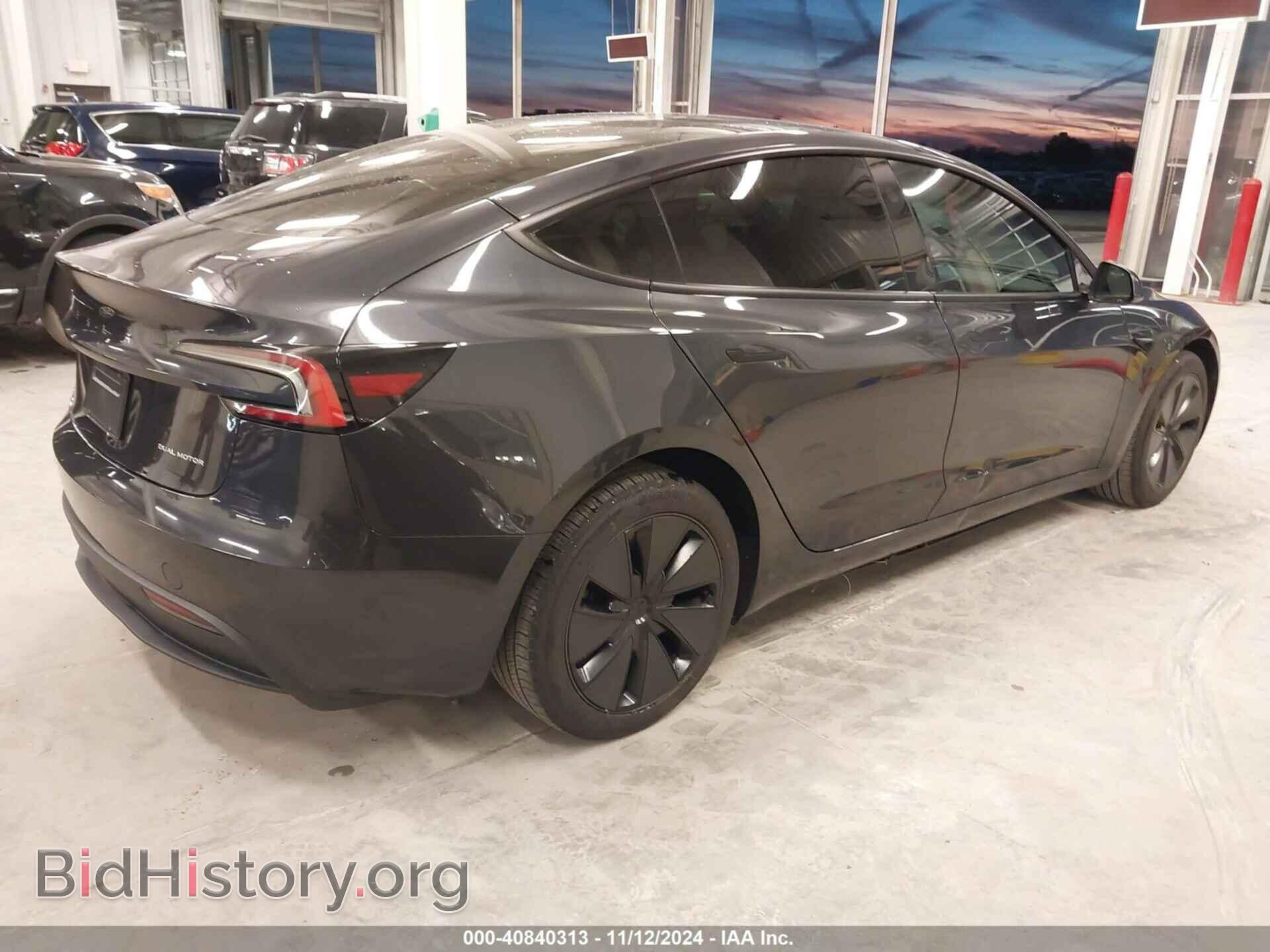 2024 TESLA MODEL 3 - VIN: 5YJ3E1EB7RF828768 - Фото 4