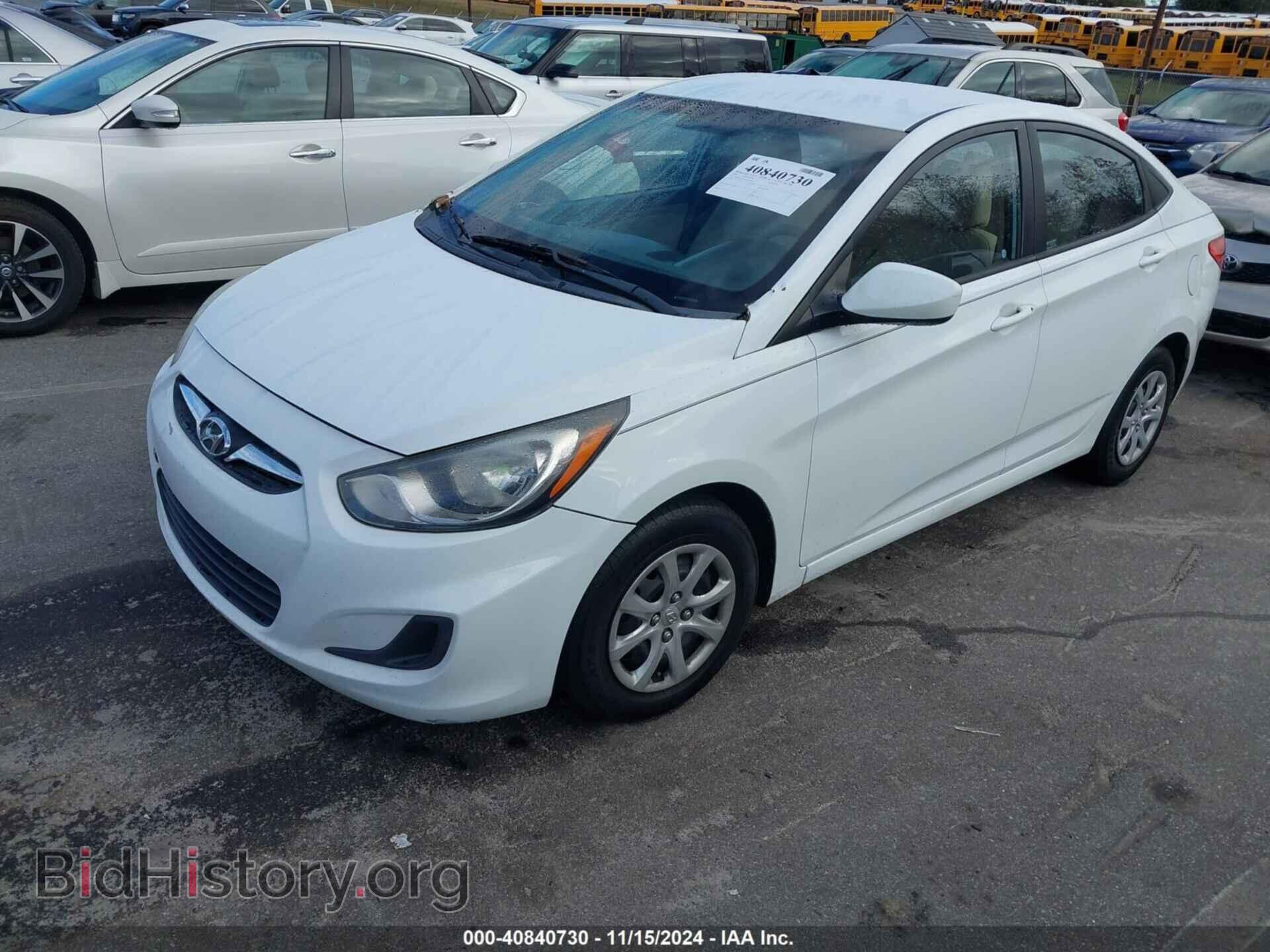2013 HYUNDAI ACCENT - VIN: KMHCT4AEXDU430635 - Фото 2