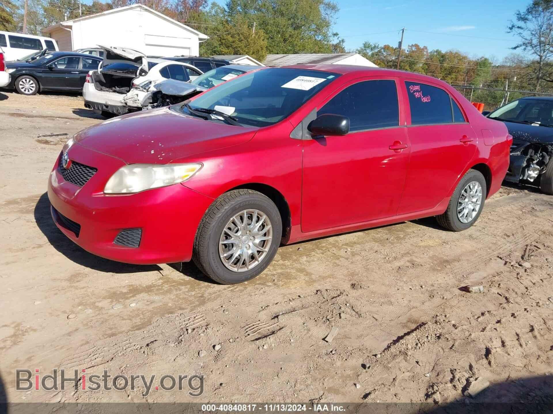 2010 TOYOTA COROLLA - VIN: 2T1BU4EE4AC376345 - Фото 2