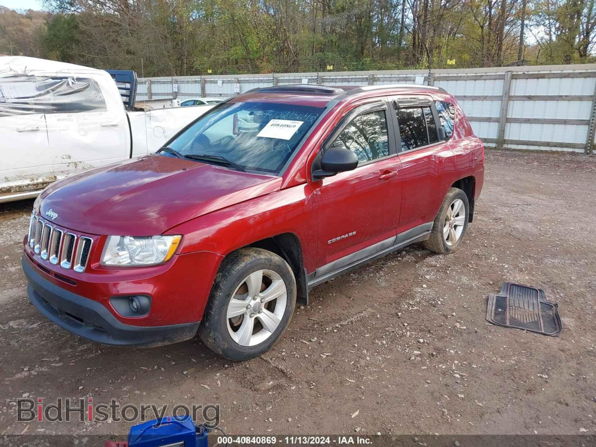 2011 JEEP COMPASS - VIN: 1J4NF1FB2BD135540 - Фото 2