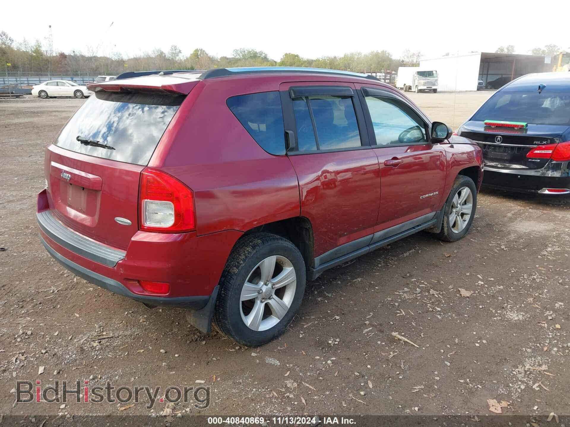 2011 JEEP COMPASS - VIN: 1J4NF1FB2BD135540 - Фото 4