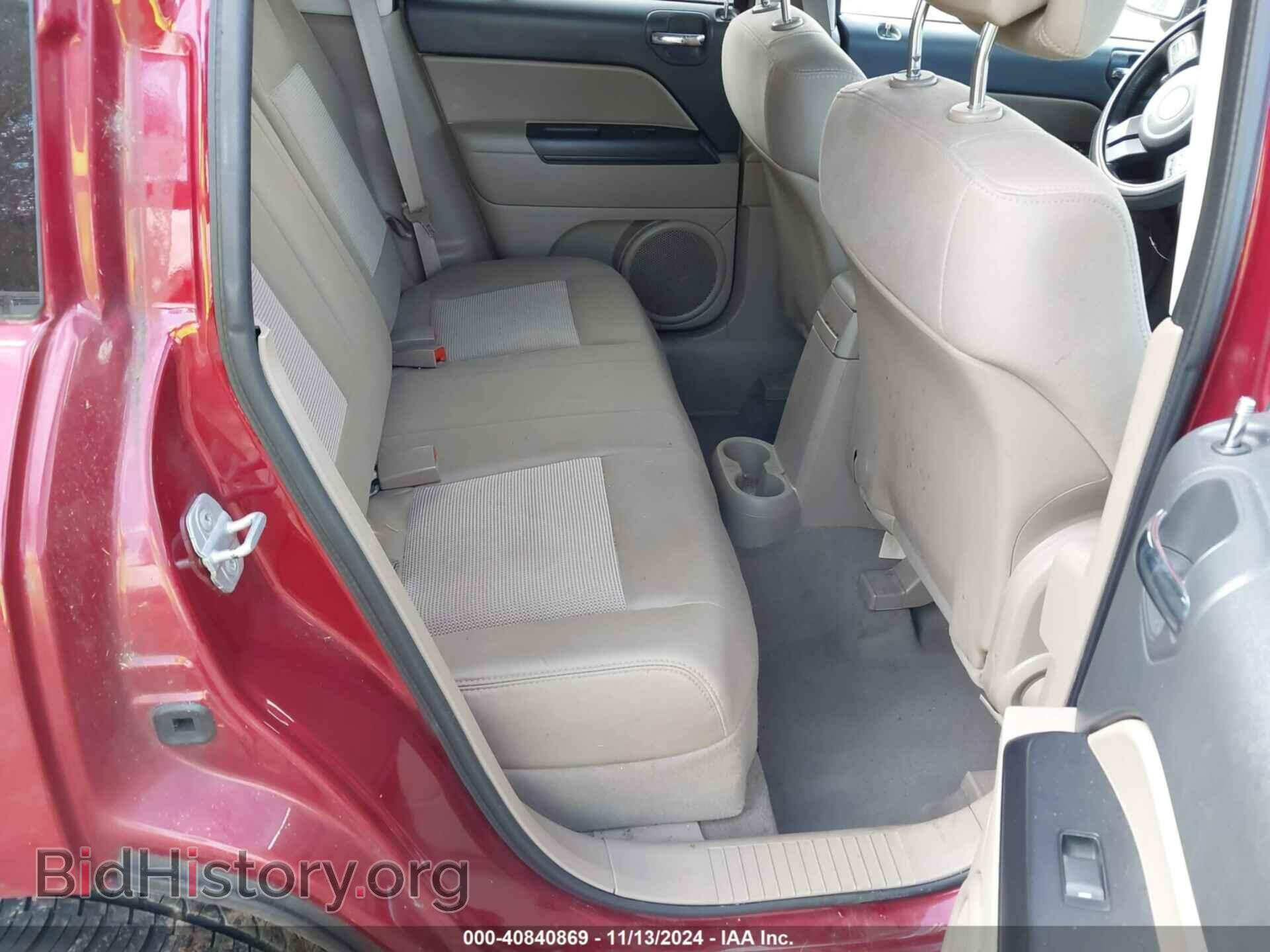 2011 JEEP COMPASS - VIN: 1J4NF1FB2BD135540 - Фото 8