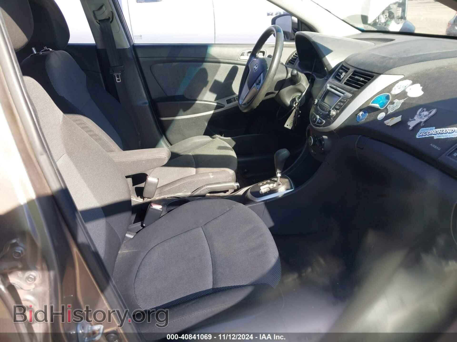 2012 HYUNDAI ACCENT - VIN: KMHCT5AE1CU010220 - Фото 5