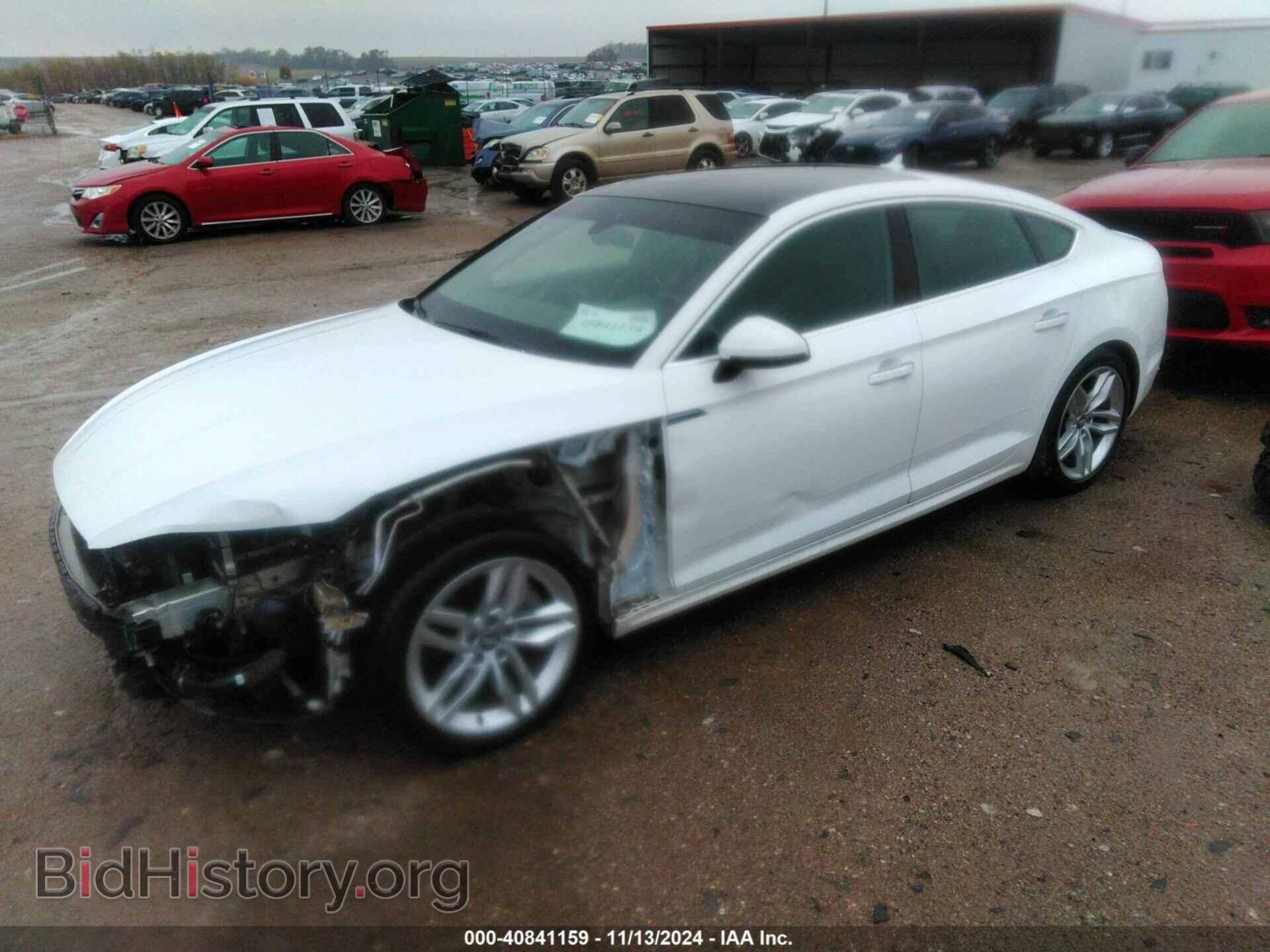 2019 AUDI A5 - VIN: WAUANCF5XKA060551 - Фото 2