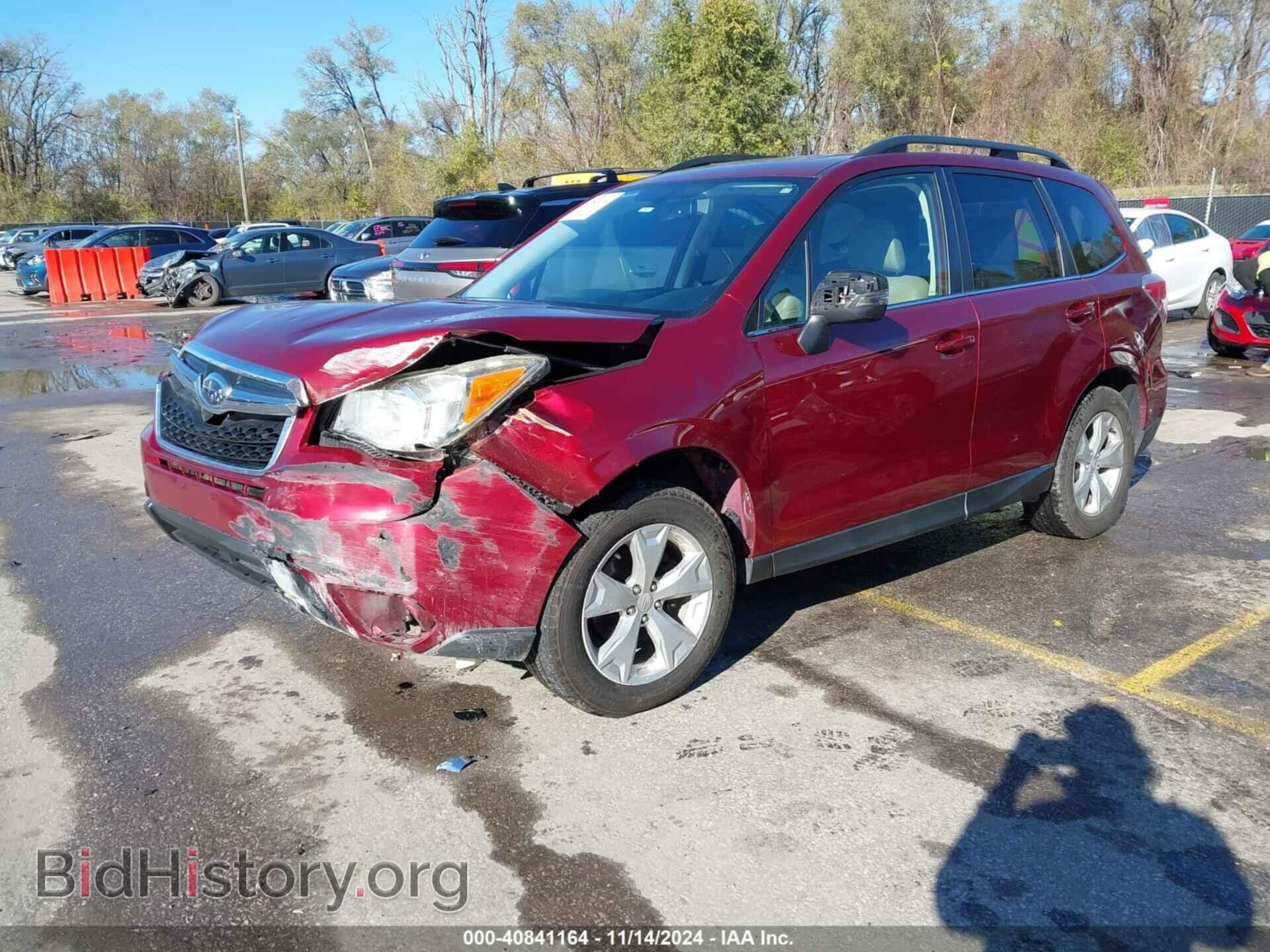 2014 SUBARU FORESTER - VIN: JF2SJAMC8EH441952 - Фото 2