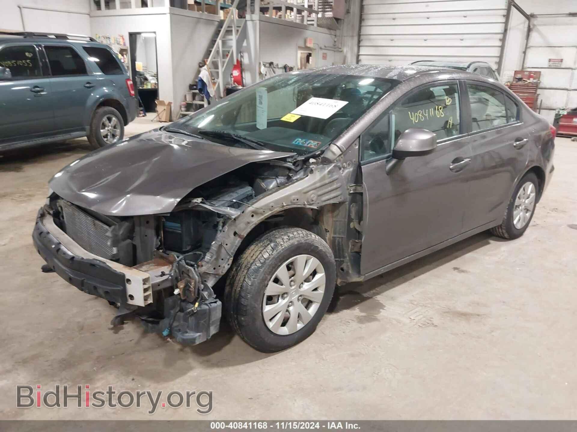 2012 HONDA CIVIC - VIN: 2HGFB2F51CH508501 - Фото 2