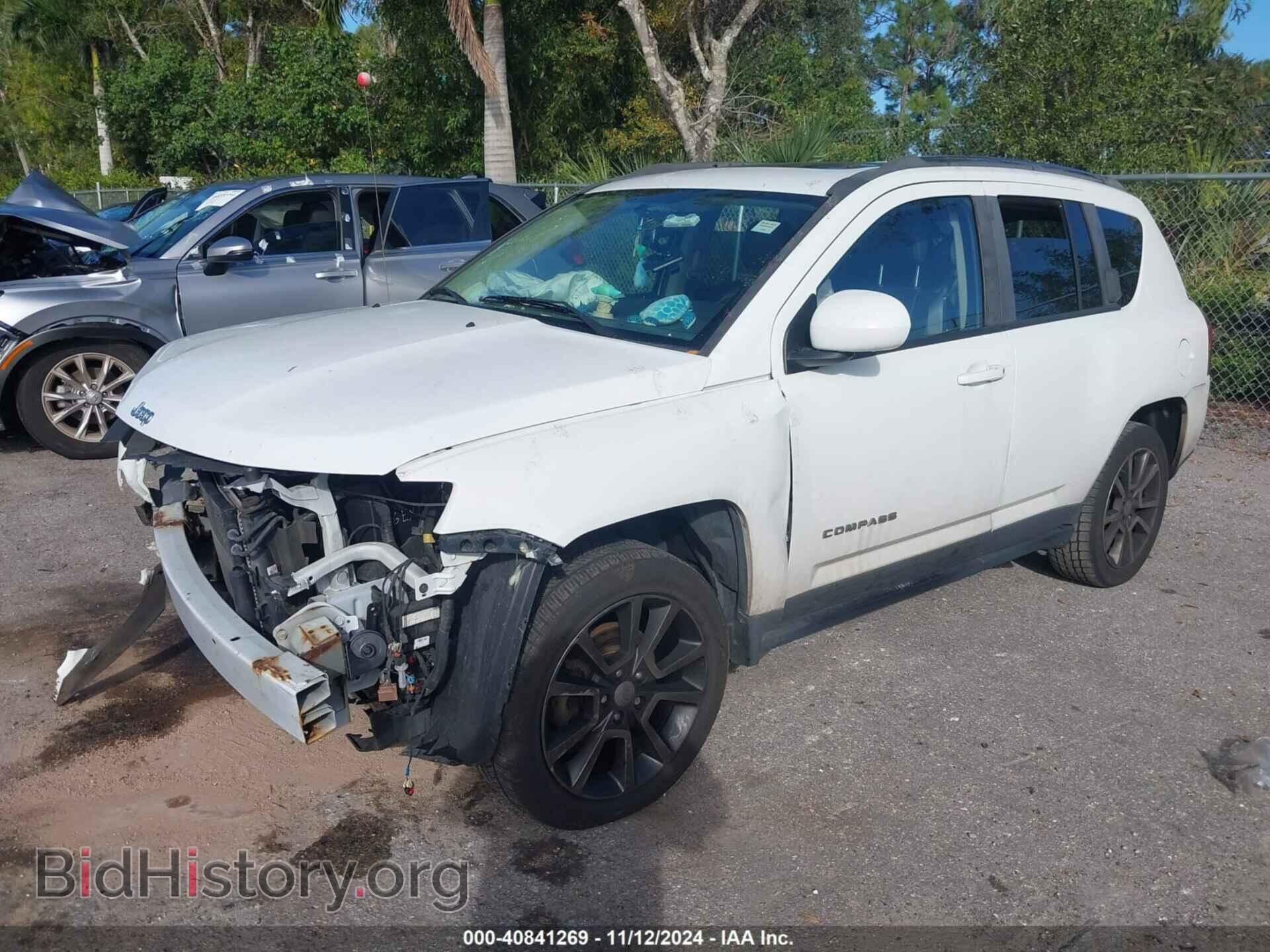 2017 JEEP COMPASS - VIN: 1C4NJDEB5HD177975 - Фото 2