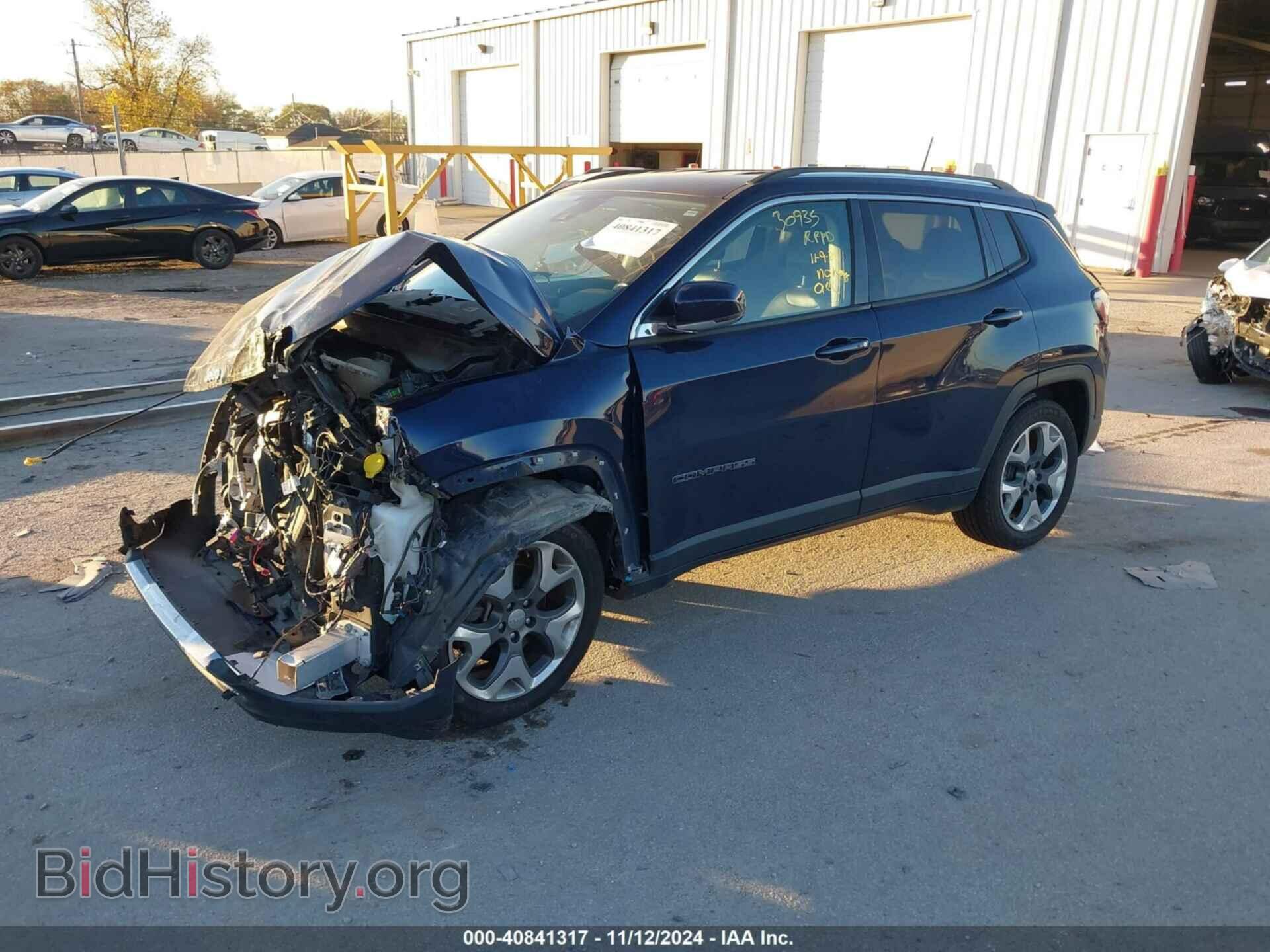 2021 JEEP COMPASS - VIN: 3C4NJCCB1MT573421 - Фото 2
