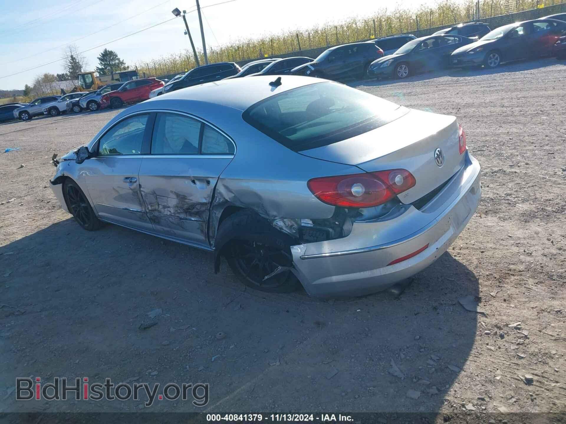 2011 VOLKSWAGEN CC - VIN: WVWHP7AN2BE716311 - Фото 3