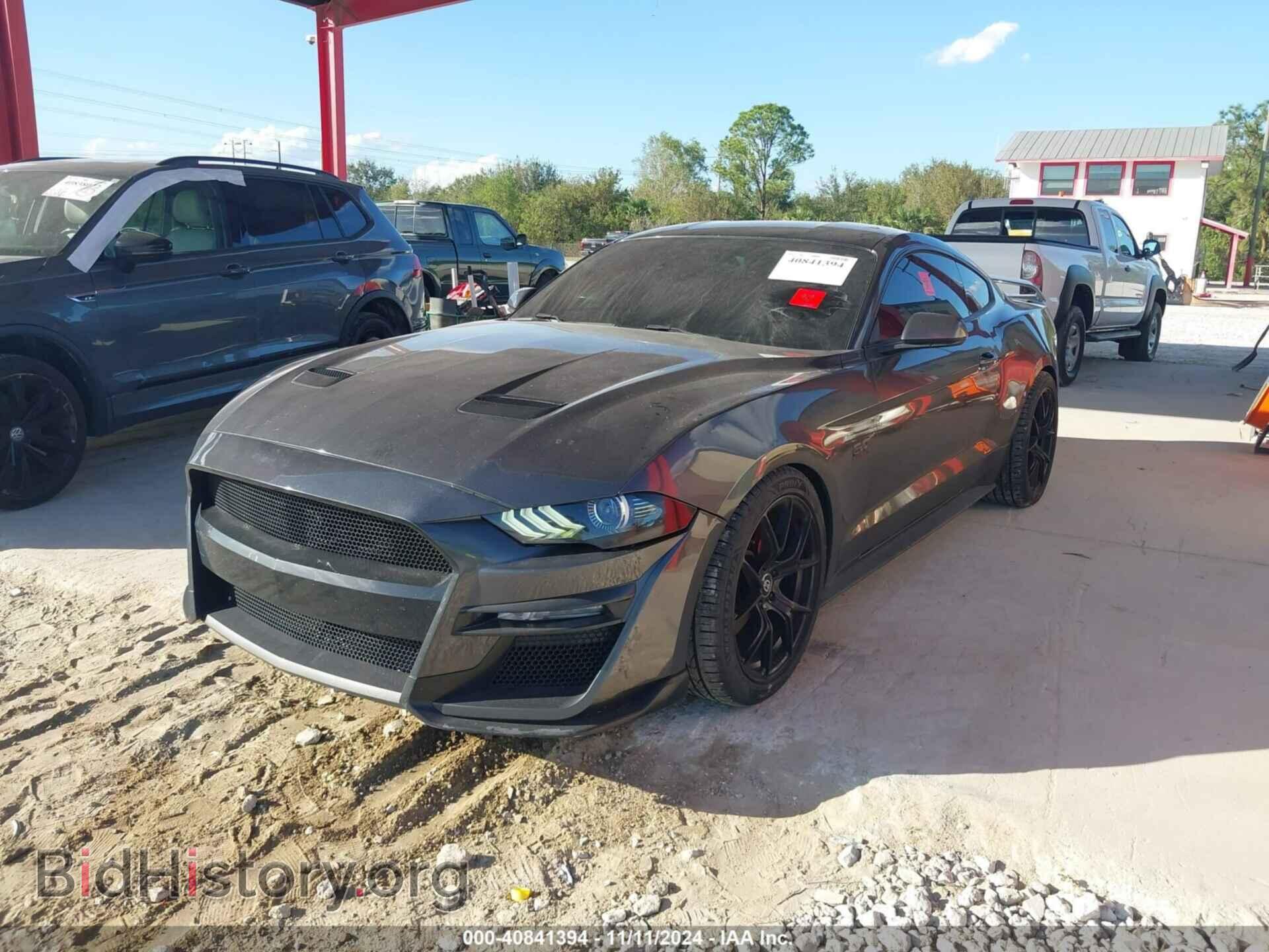 2019 FORD MUSTANG - VIN: 1FA6P8CF6K5147052 - Фото 2