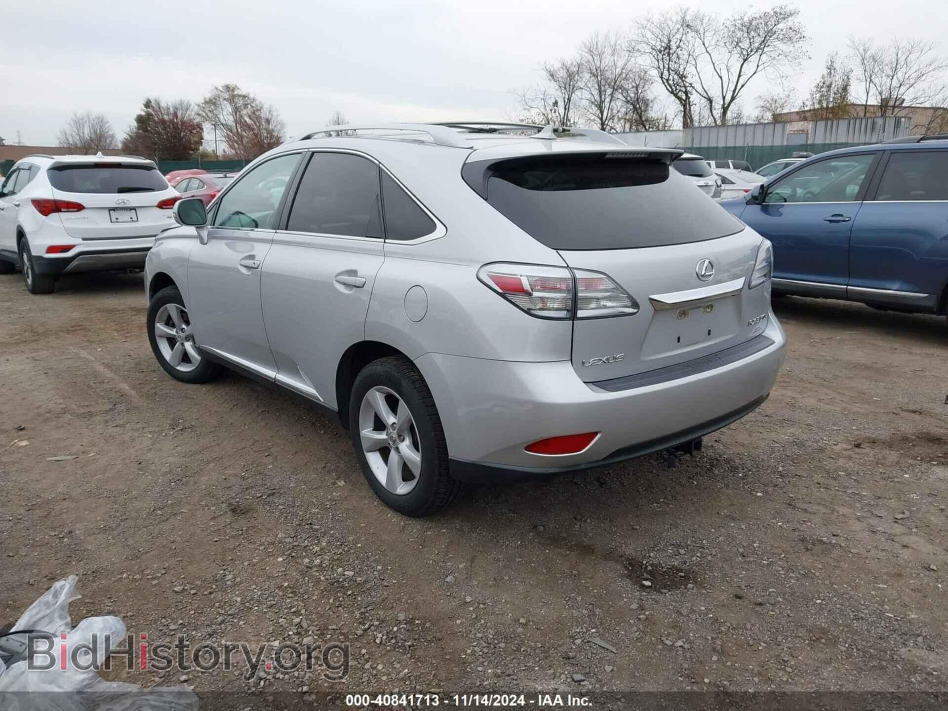 2010 LEXUS RX 350 - VIN: 2T2BK1BA6AC018519 - Фото 3