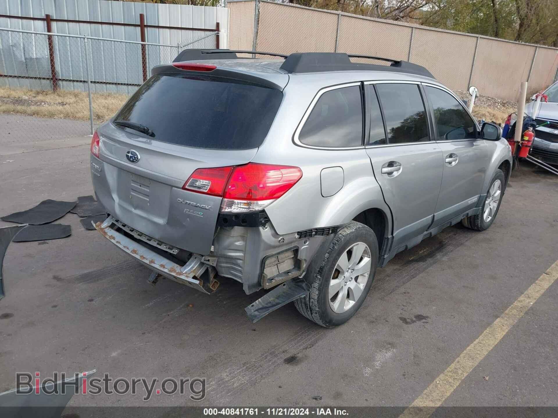 2011 SUBARU OUTBACK - VIN: 4S4BRBCC5B3332562 - Фото 4