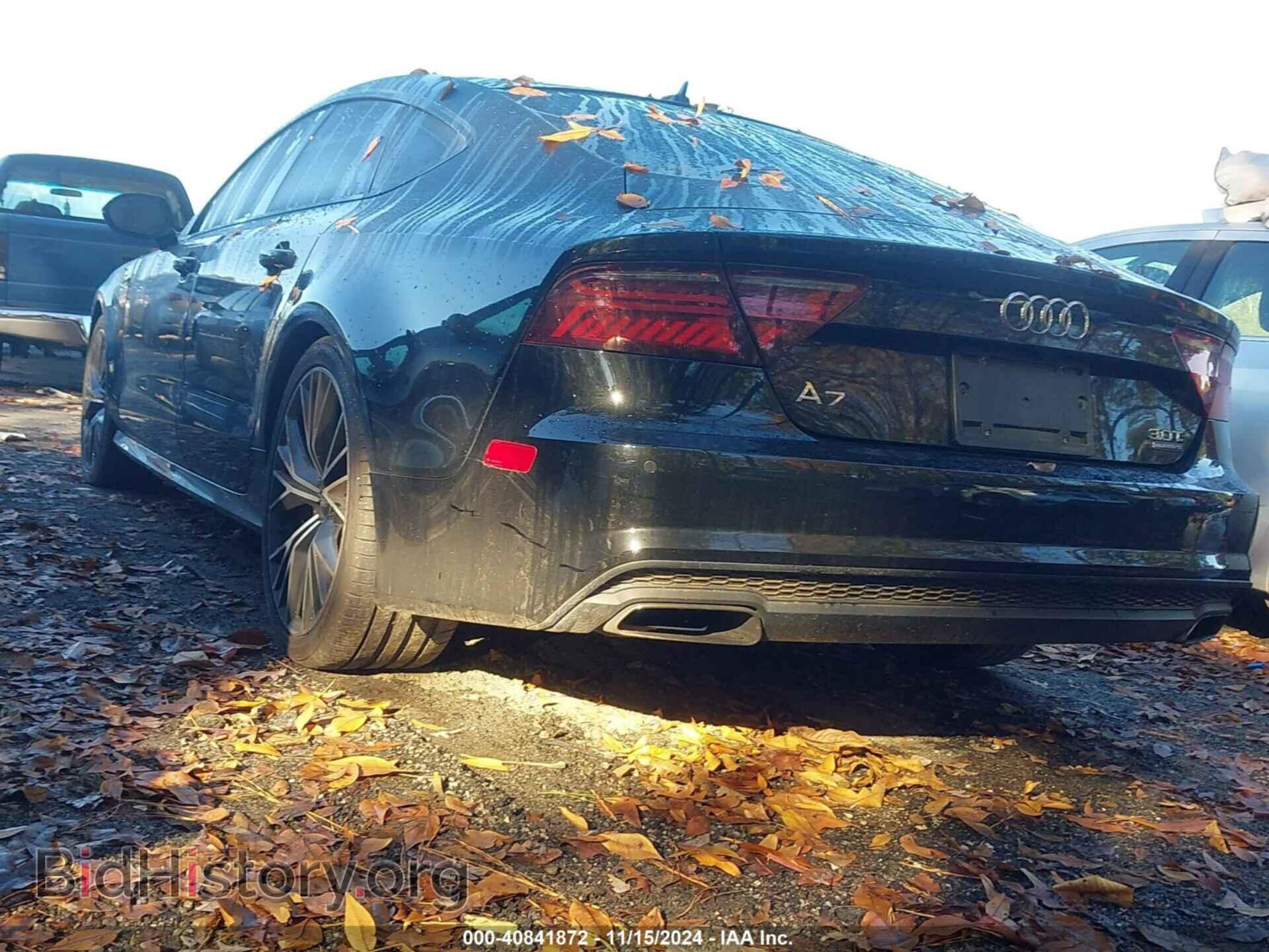 2017 AUDI A7 - VIN: WAUW2AFC1HN077578 - Фото 3