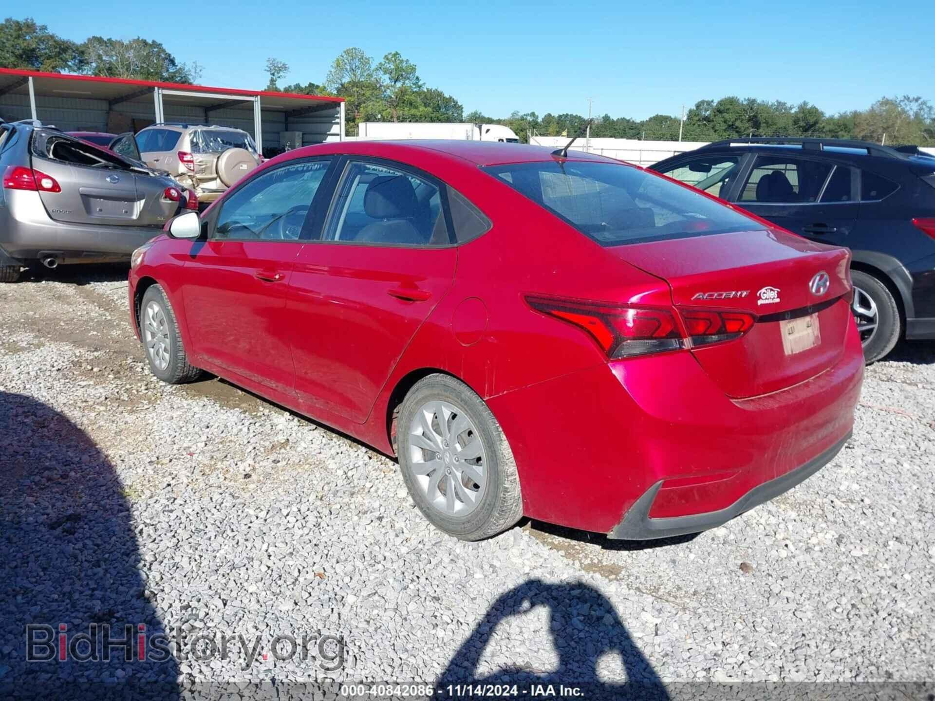 2020 HYUNDAI ACCENT - VIN: 3KPC24A64LE106805 - Фото 3