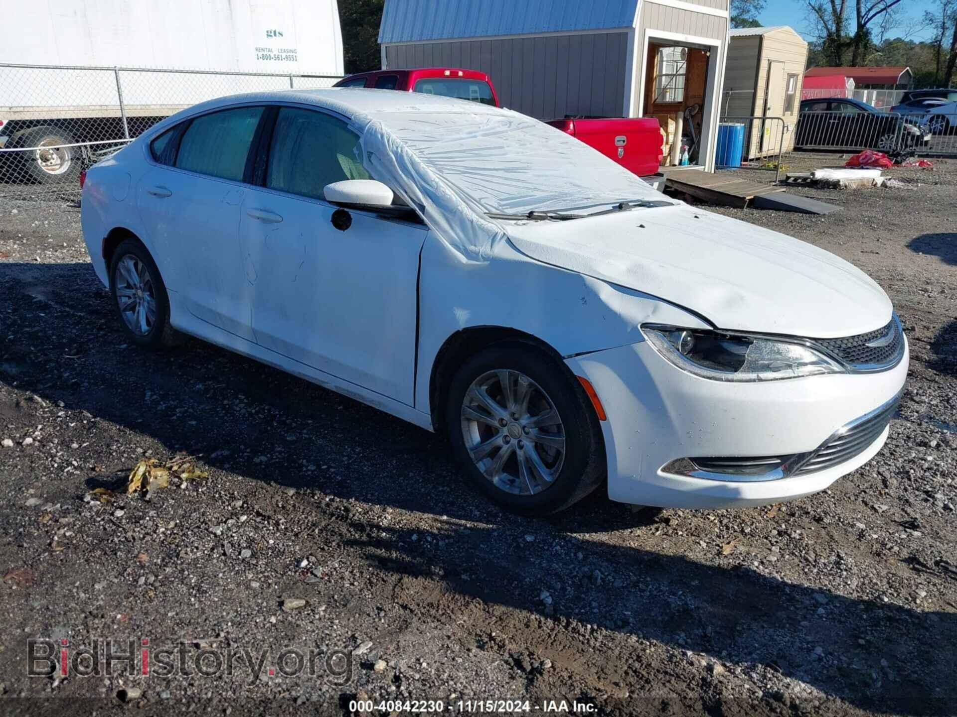 Фотография 1C3CCCAB9GN177086 - CHRYSLER 200 2016
