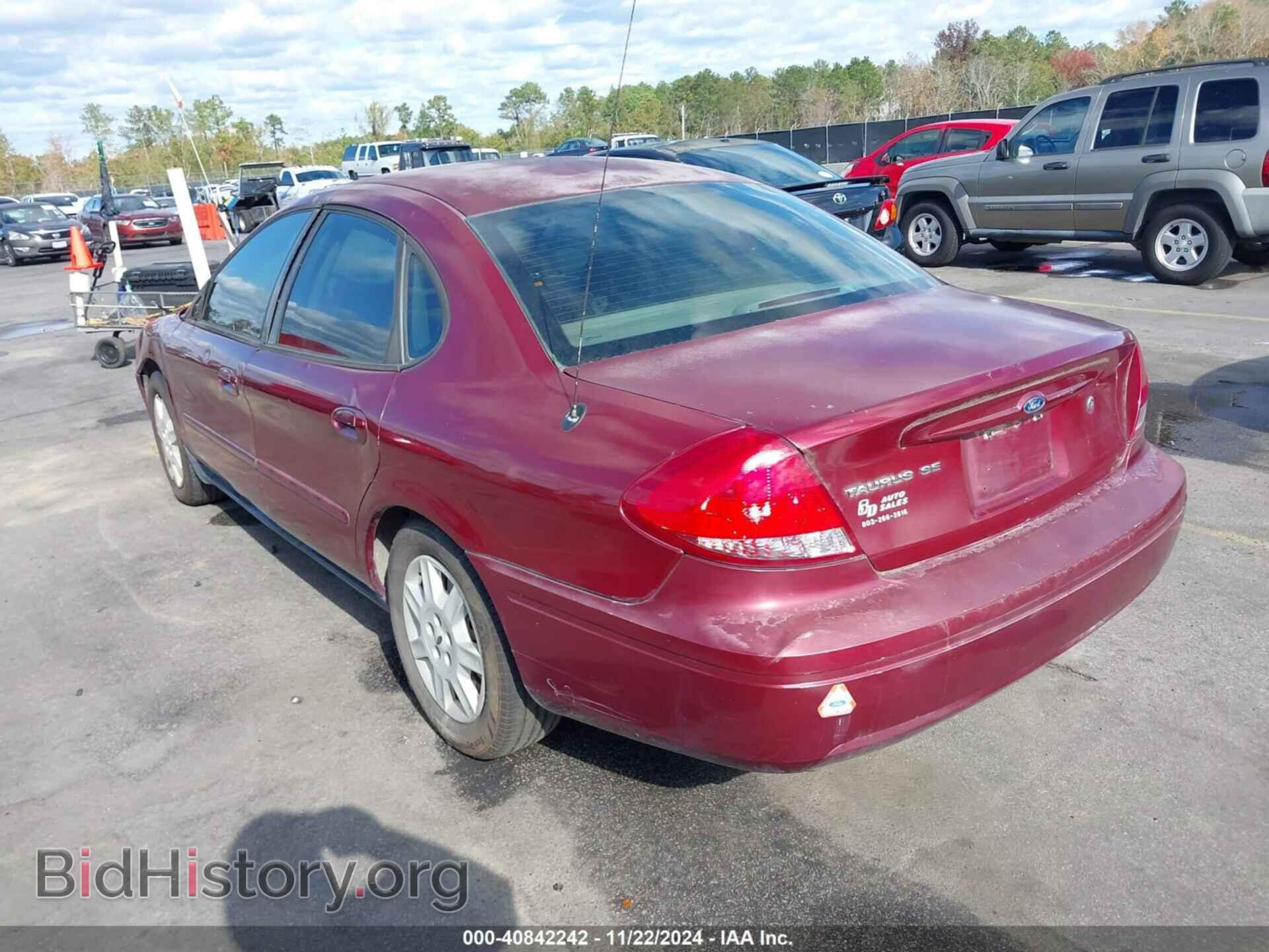 2007 FORD TAURUS - VIN: 1FAHP53U57A117349 - Фото 3