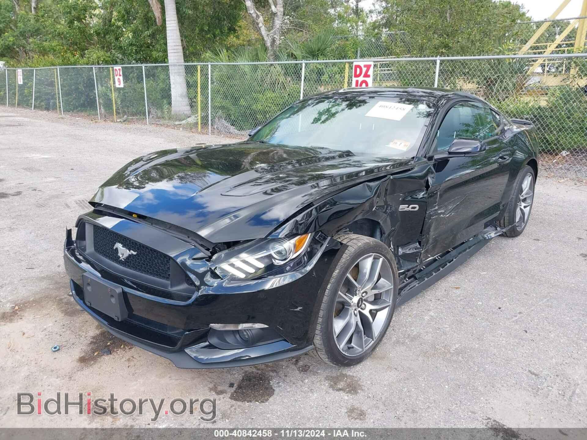 2017 FORD MUSTANG - VIN: 1FA6P8CF1H5262537 - Фото 2