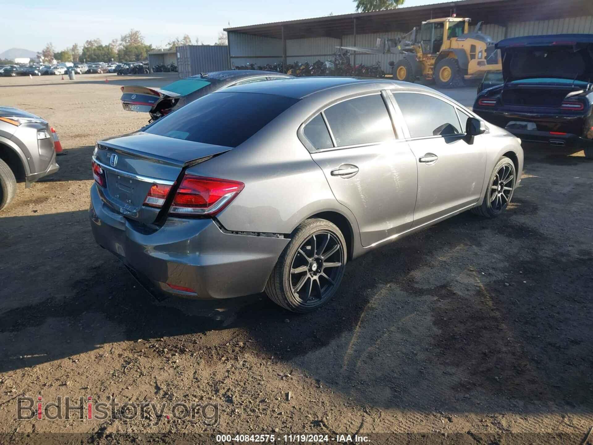 2013 HONDA CIVIC - VIN: 19XFB2F58DE261165 - Фото 4
