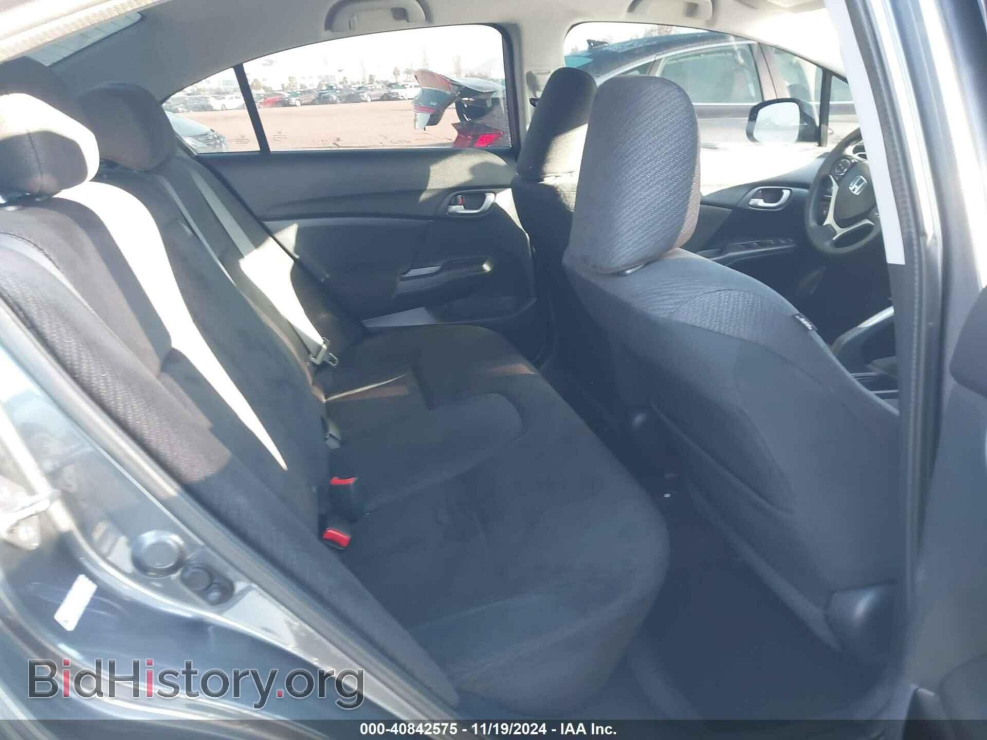 2013 HONDA CIVIC - VIN: 19XFB2F58DE261165 - Фото 8