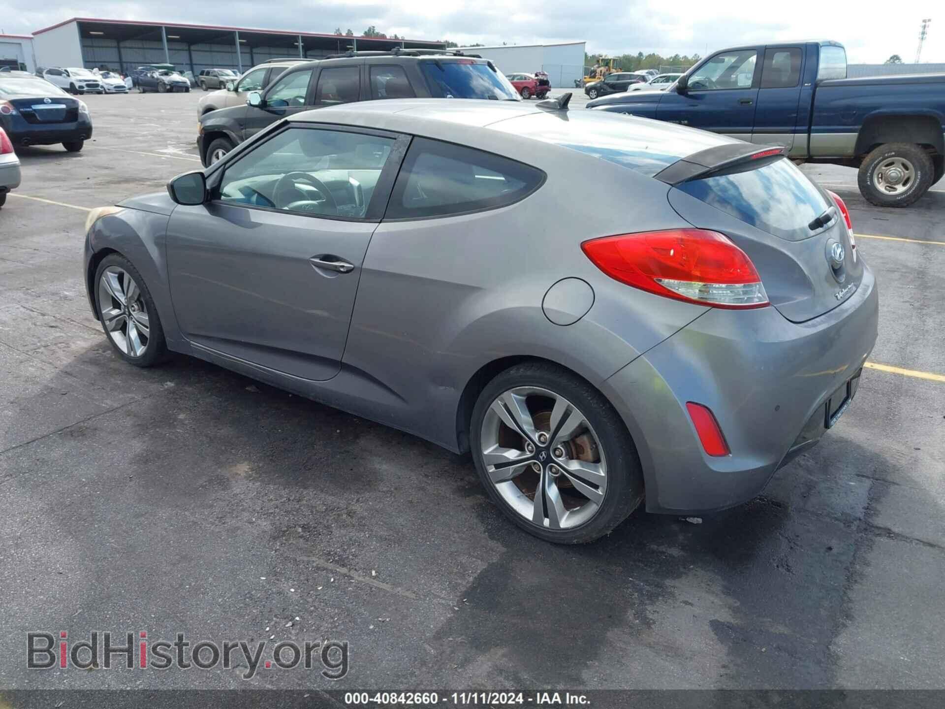 2012 HYUNDAI VELOSTER - VIN: KMHTC6AD8CU031871 - Фото 3