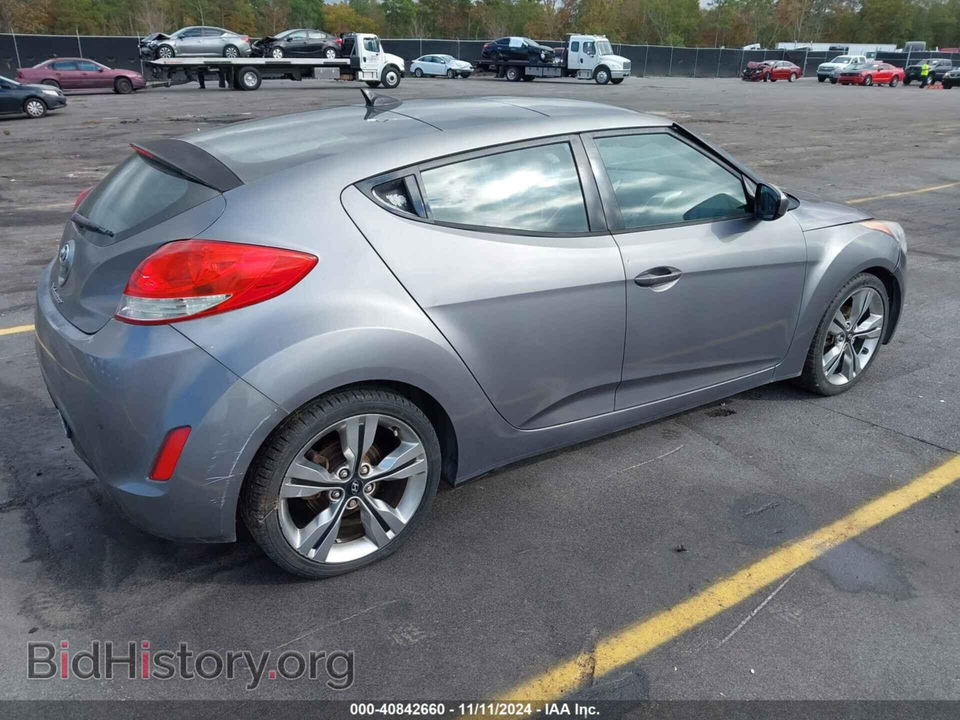 2012 HYUNDAI VELOSTER - VIN: KMHTC6AD8CU031871 - Фото 4