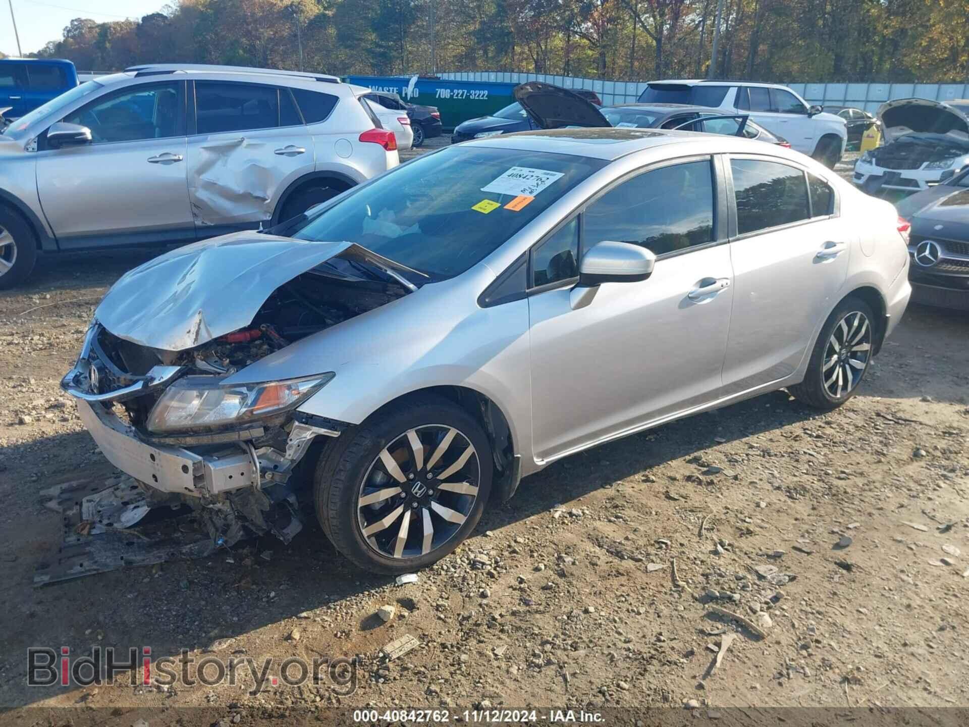2014 HONDA CIVIC - VIN: 19XFB2F96EE048316 - Фото 2