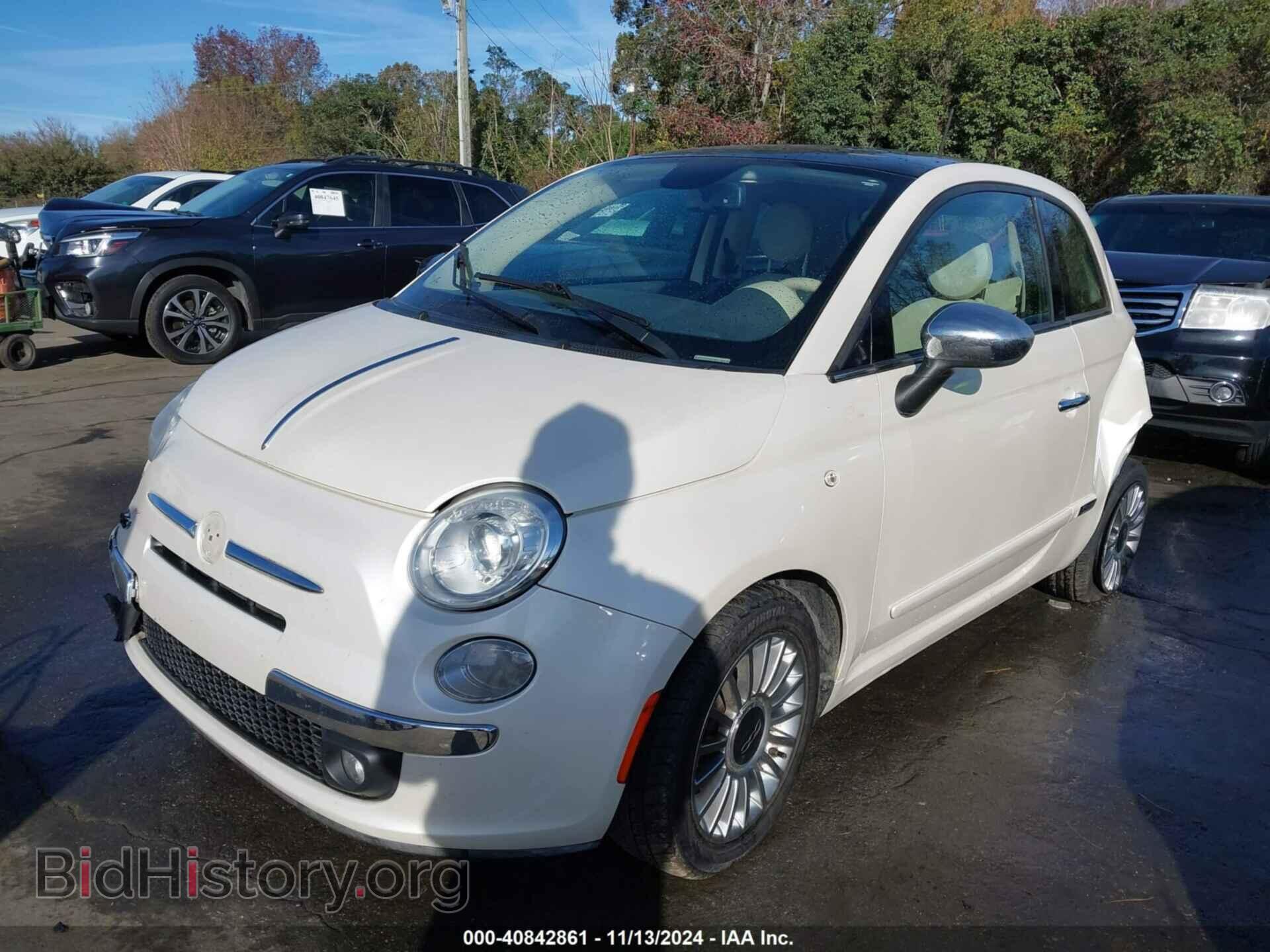 2015 FIAT 500 - VIN: 3C3CFFCR5FT508246 - Фото 2