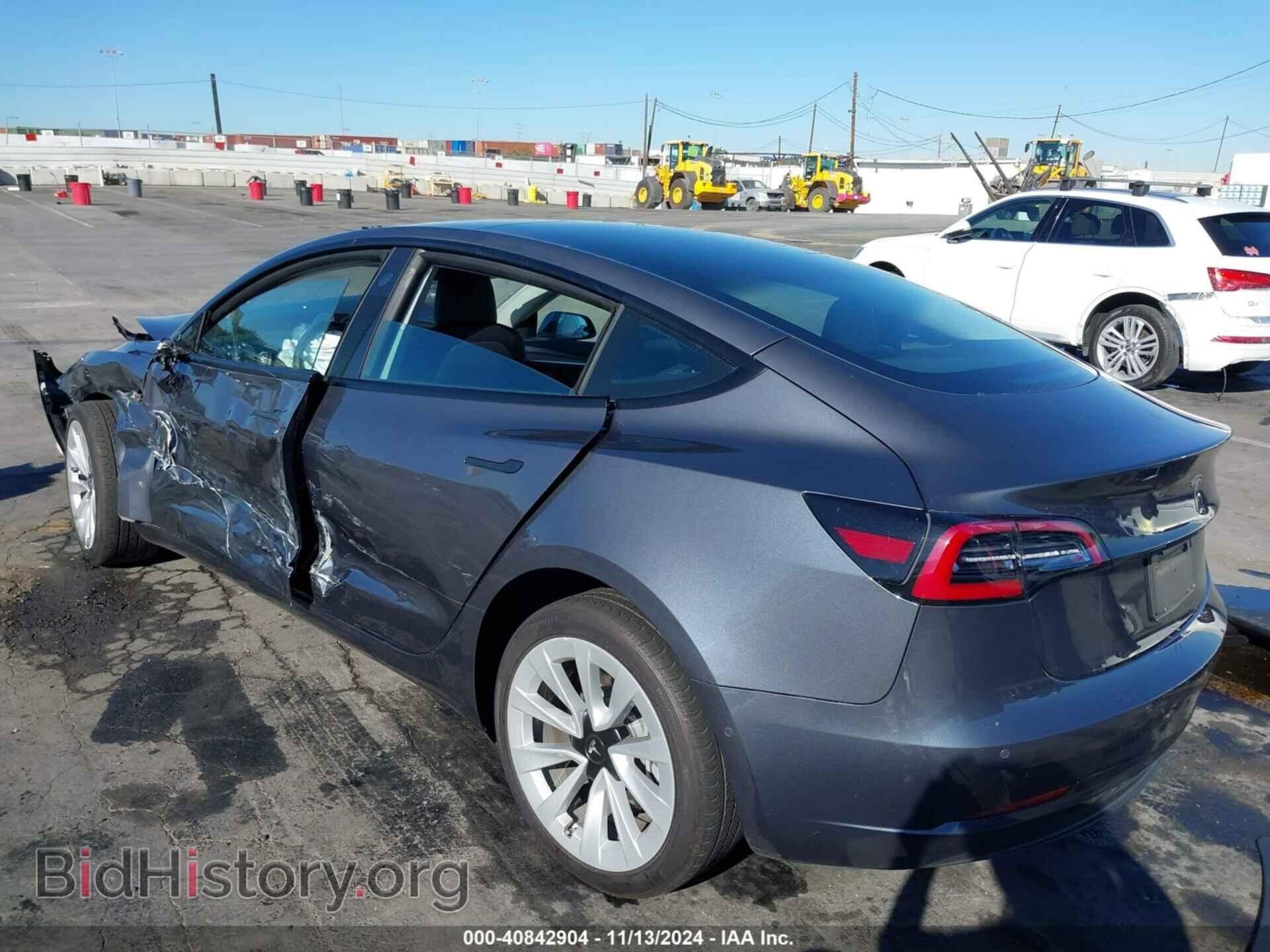 2022 TESLA MODEL 3 - VIN: 5YJ3E1EA1NF375166 - Фото 3