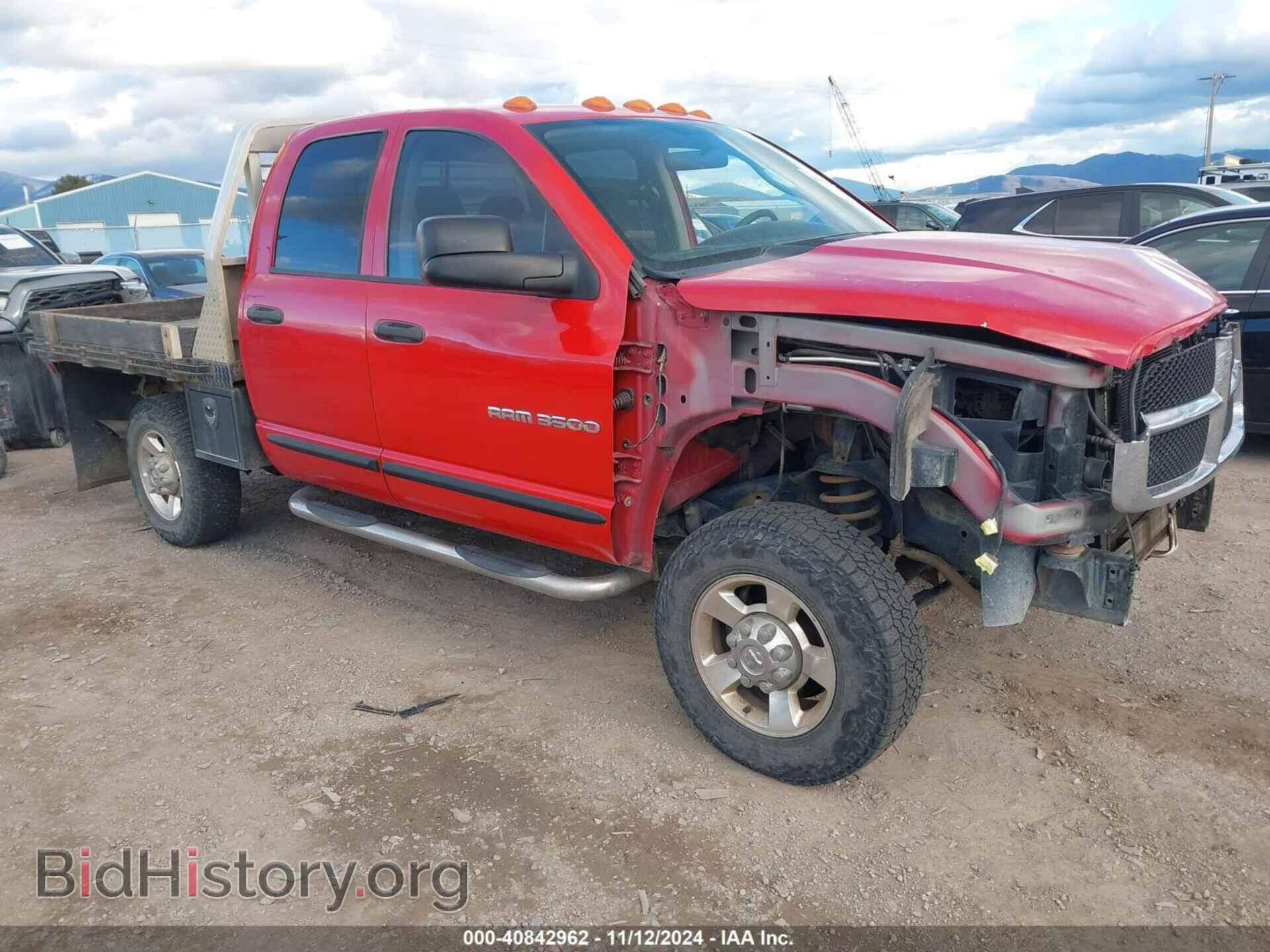 Photo 3D7LS38C35G825725 - DODGE RAM 3500 2005
