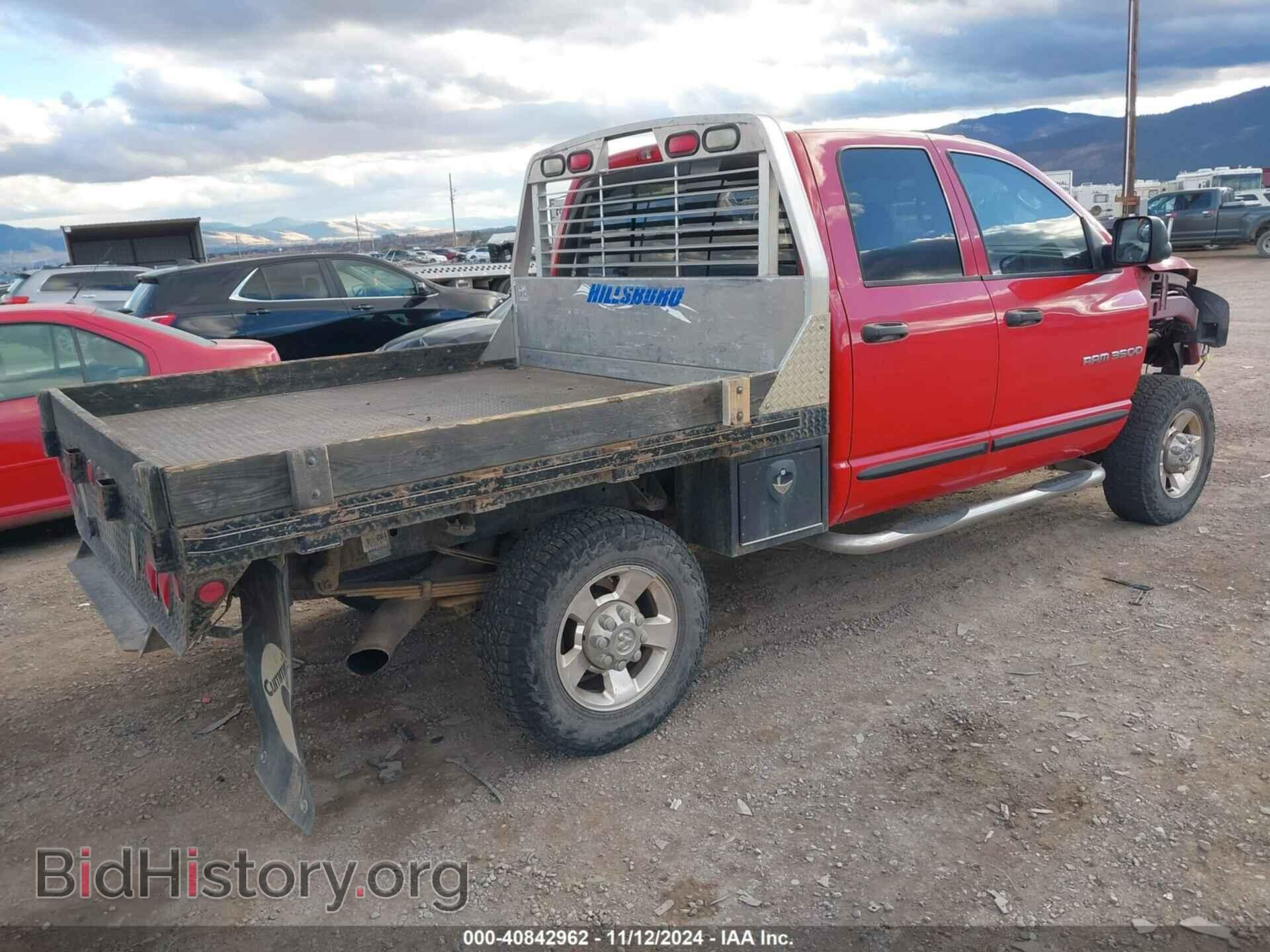2005 DODGE RAM 3500 - VIN: 3D7LS38C35G825725 - Фото 4